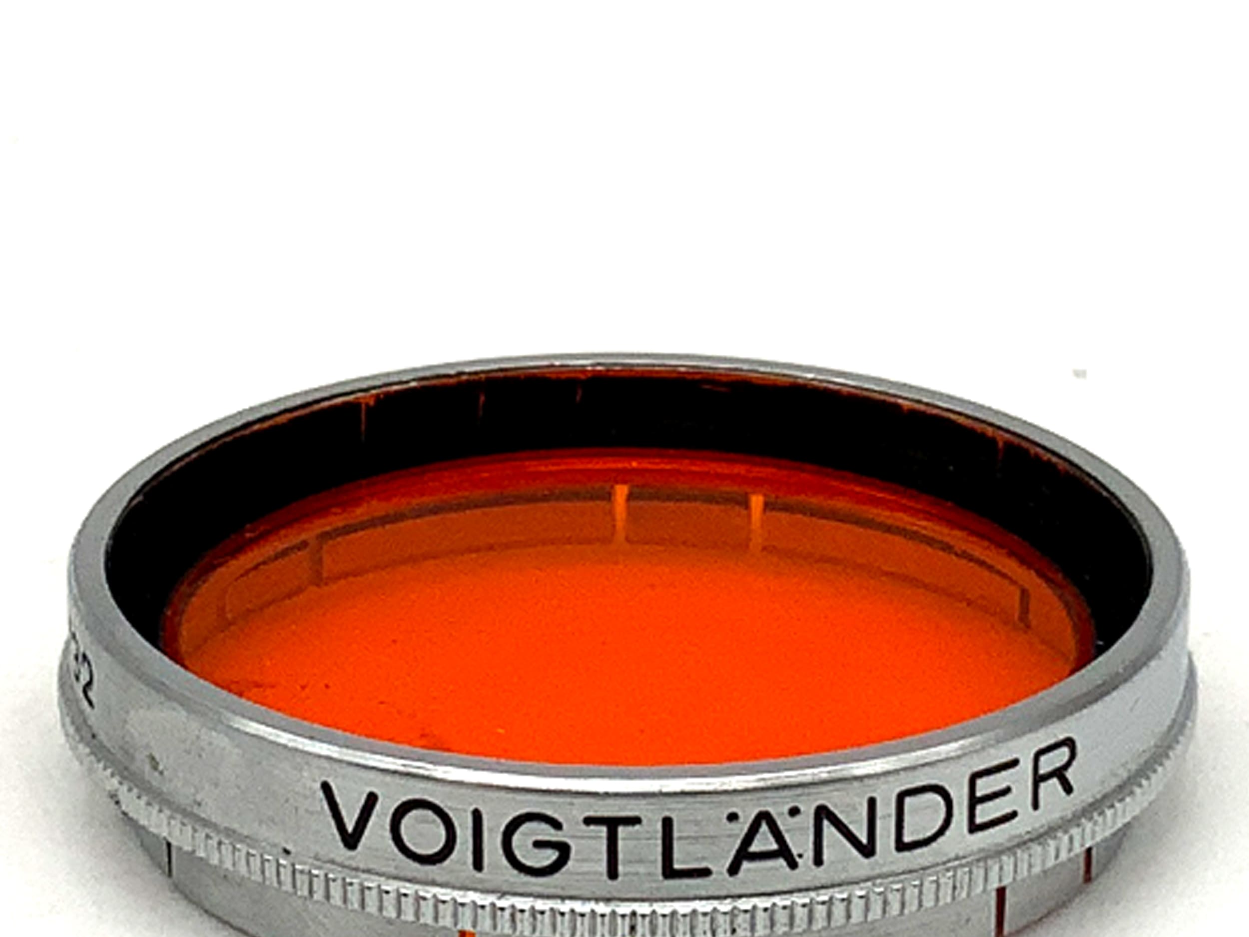 Voigtländer orange color filter 308/32 Or AR slip-on filter 32mm
