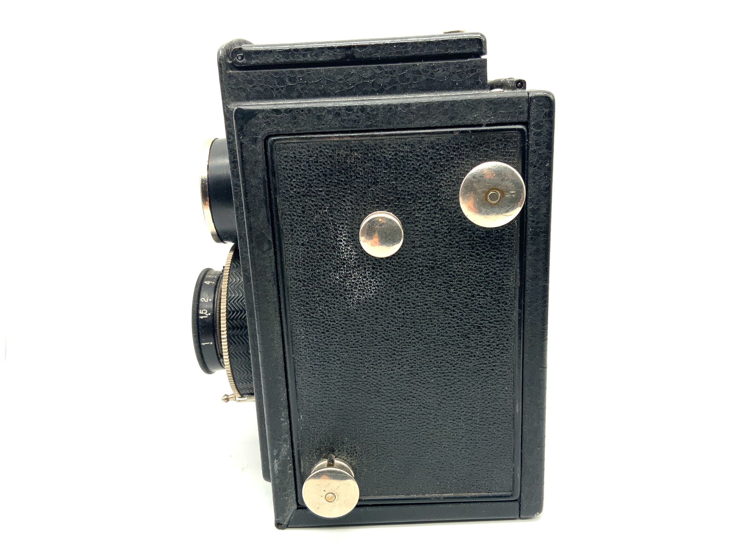 Voigtländer Brillant TLR avec appareil photo analogique reflex bi-objectif Skopar 1:4,5 7,5 cm