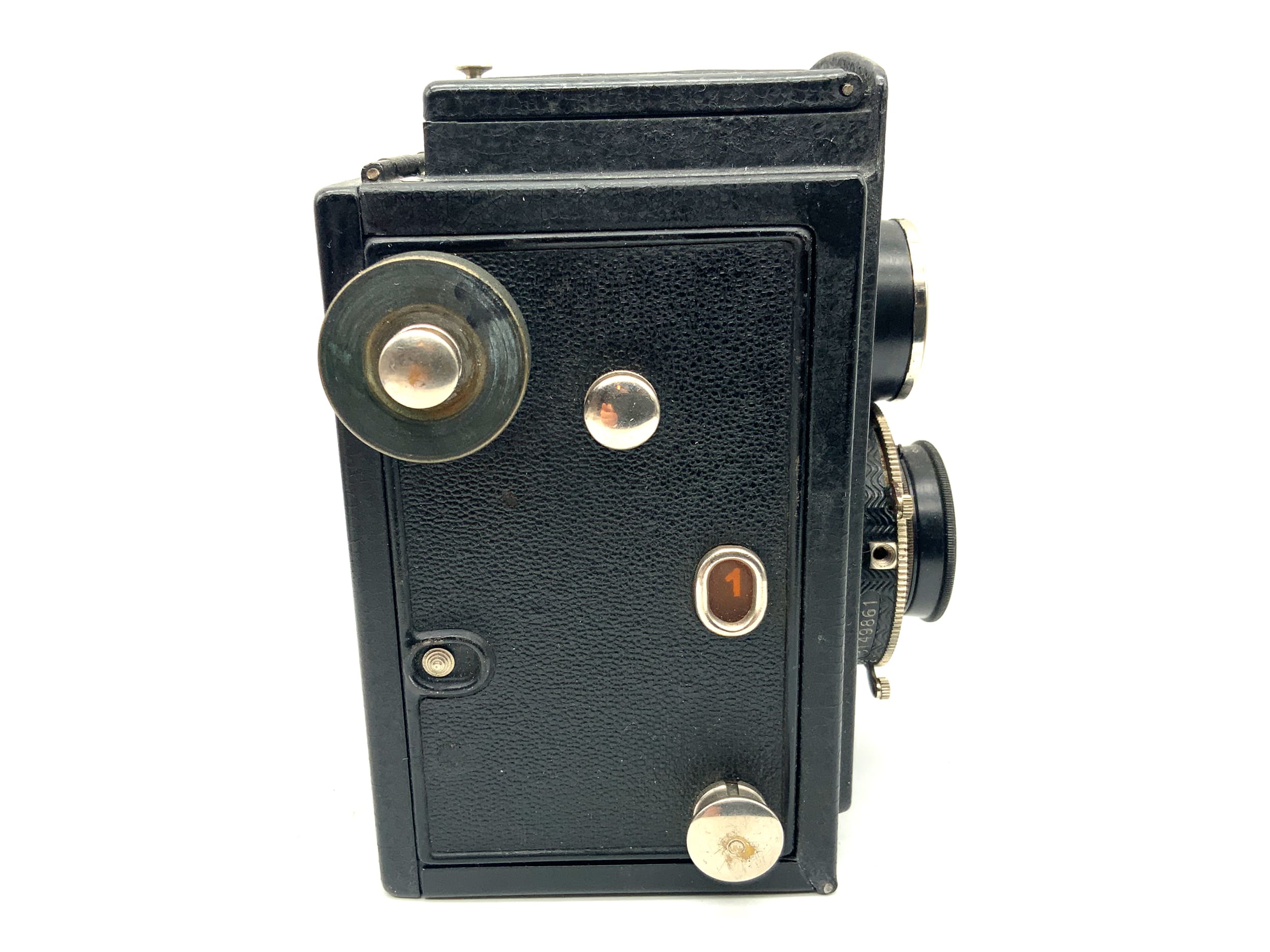Voigtländer Brillant TLR avec appareil photo analogique reflex bi-objectif Skopar 1:4,5 7,5 cm