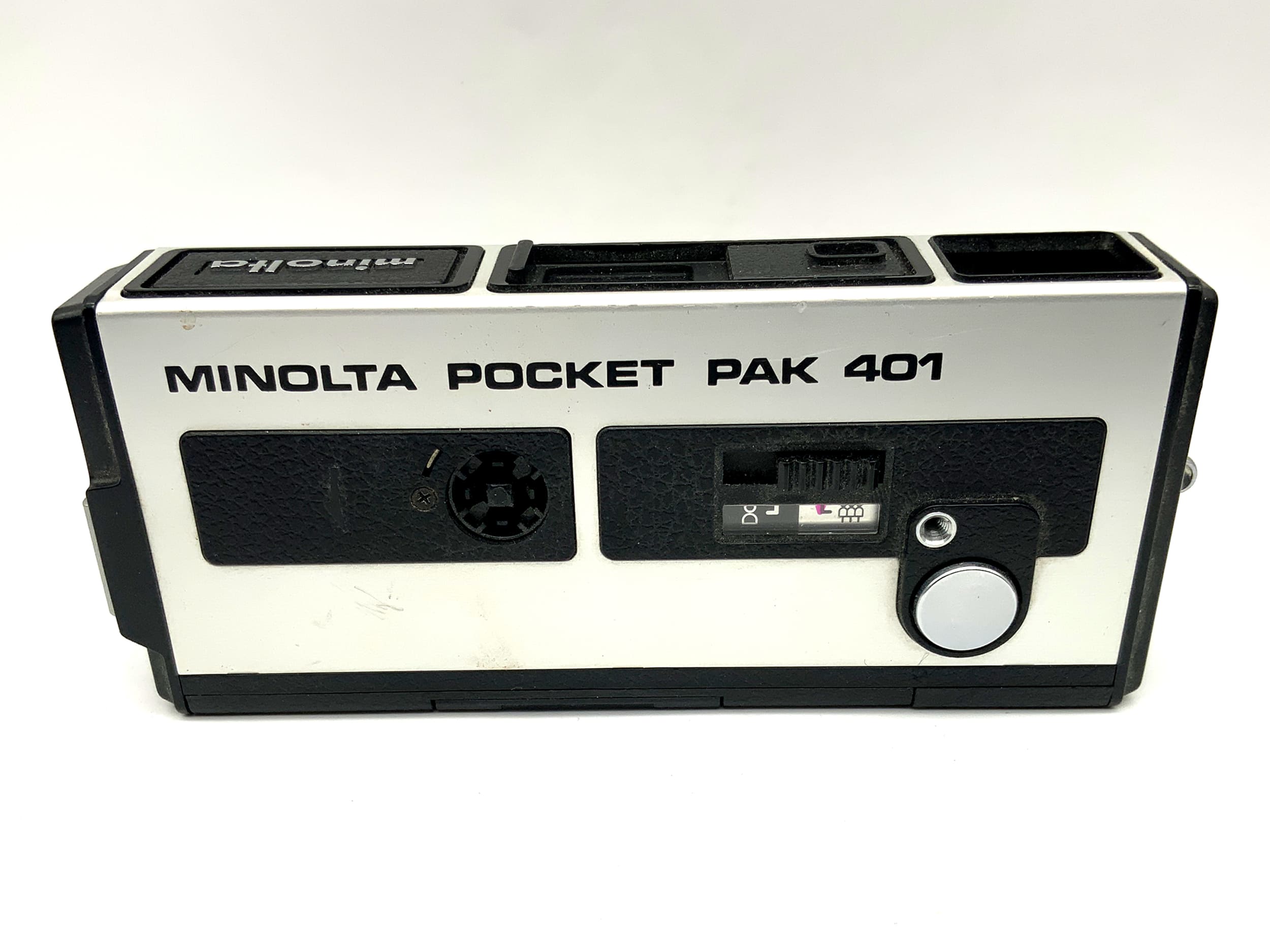 Minolta Pocket Pak 401, appareil photo miniature avec caméra subminiature