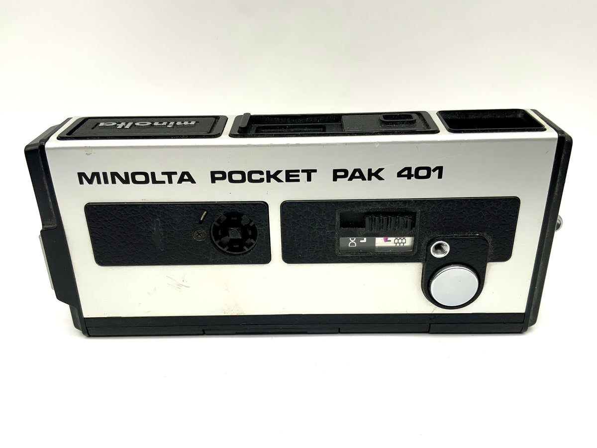 Minolta Pocket Pak 401, appareil photo miniature avec caméra subminiature