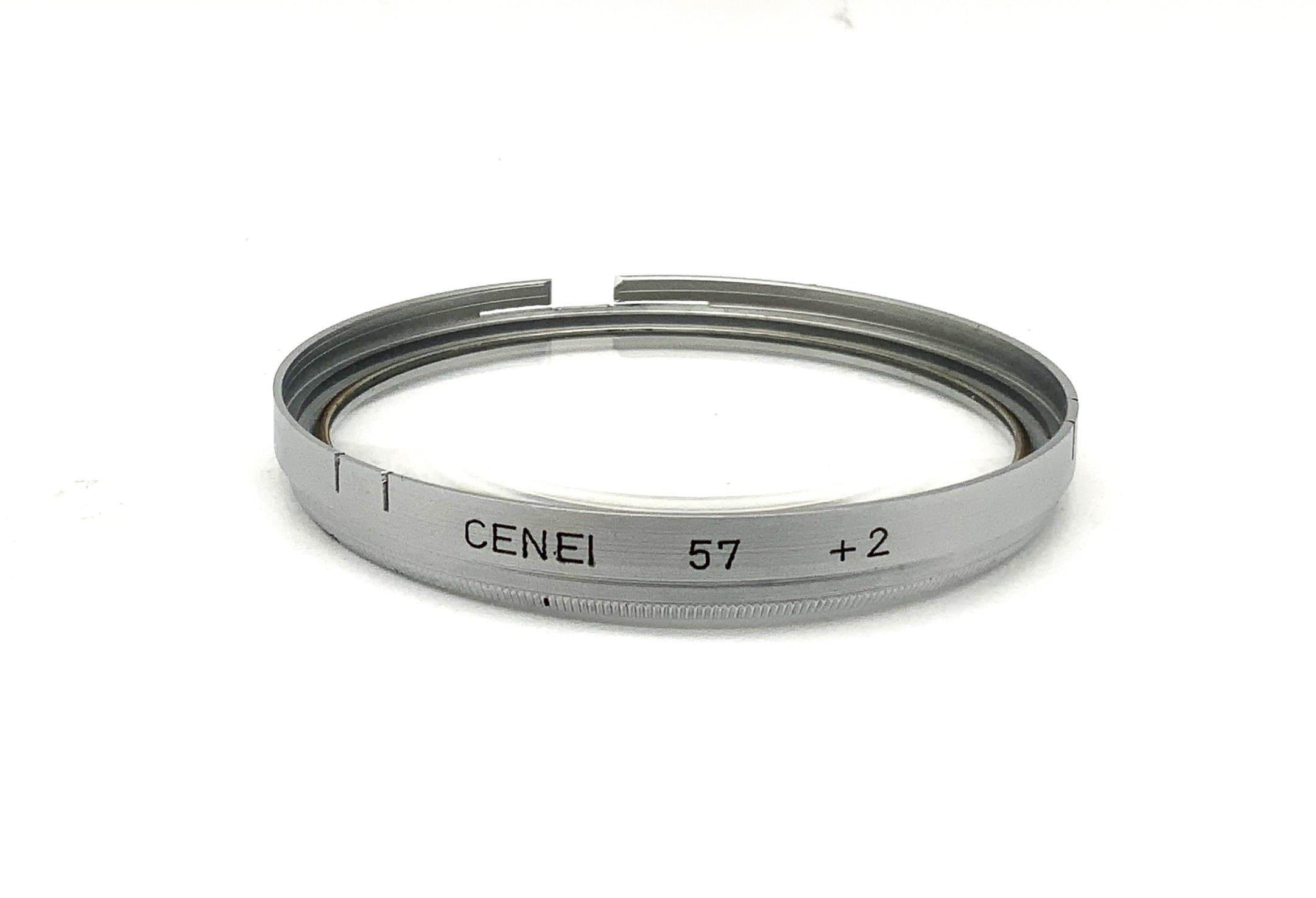 Objectif macro Cenei, filtre macro +2, filtre à enfiler, filetage de filtre 57 mm