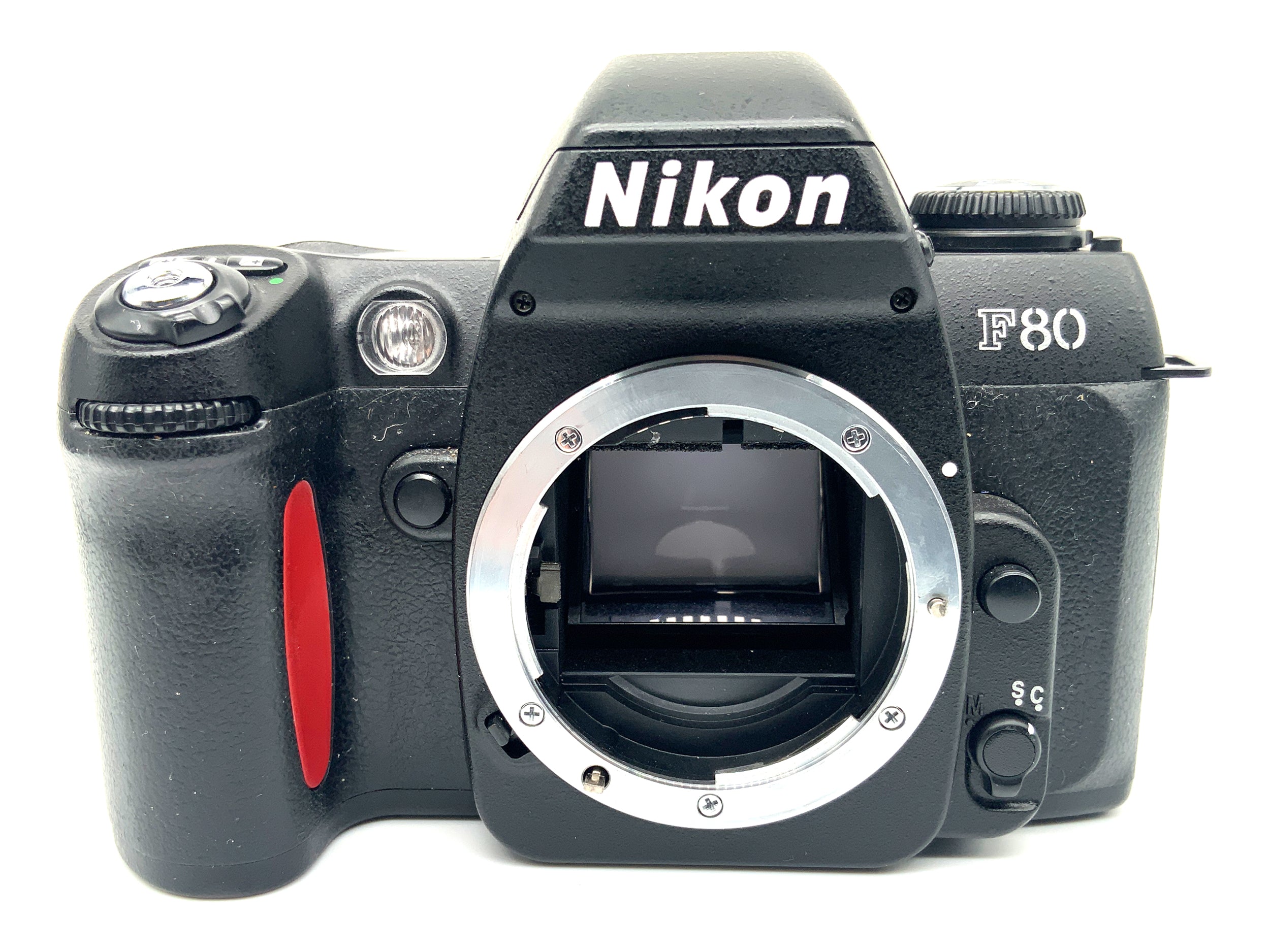 Nikon F80 SLR Rückwand defekt! 35mm SLR analog Body (Nikon AF)