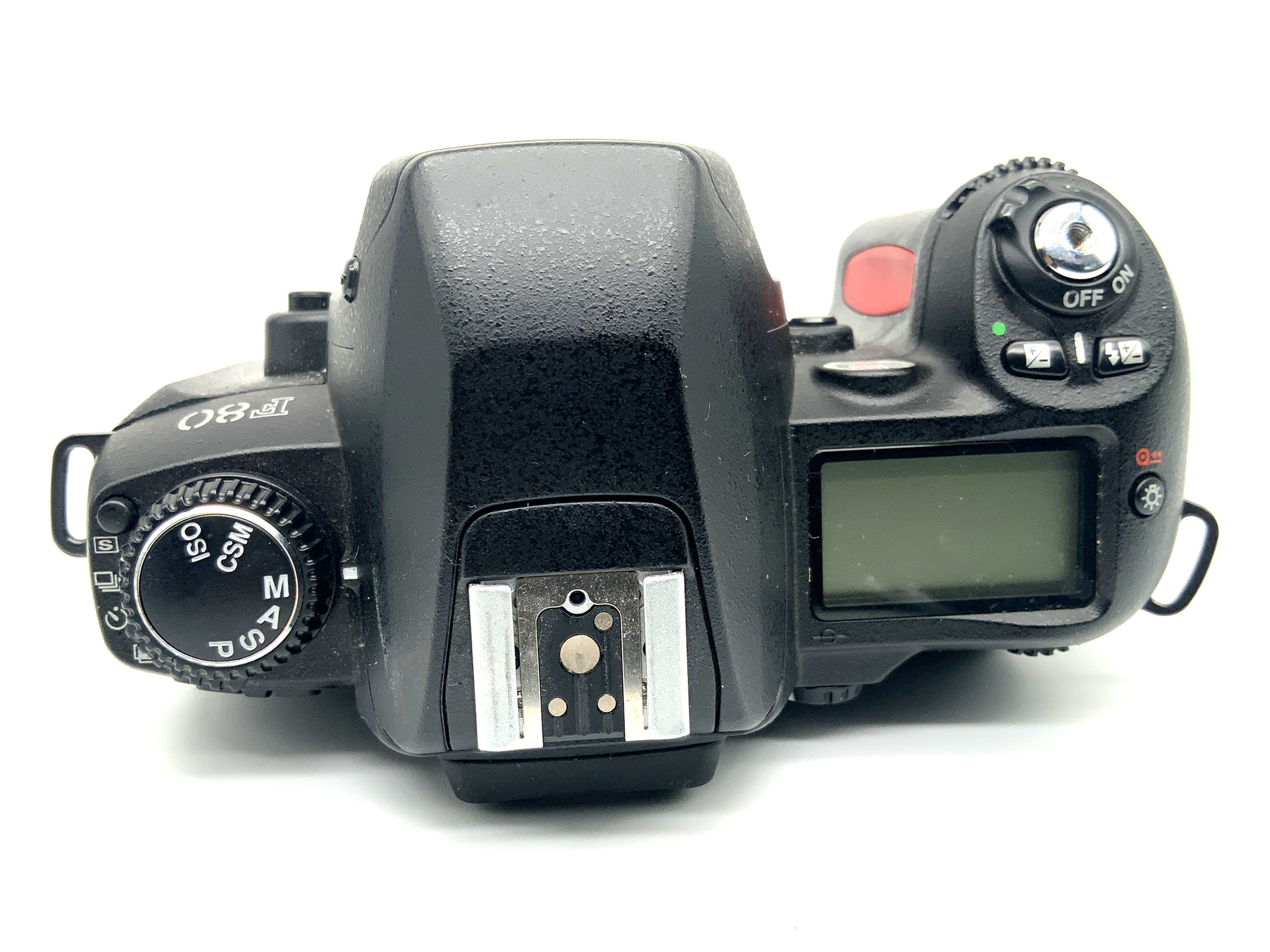 Nikon F80 SLR Rückwand defekt! 35mm SLR analog Body (Nikon AF)