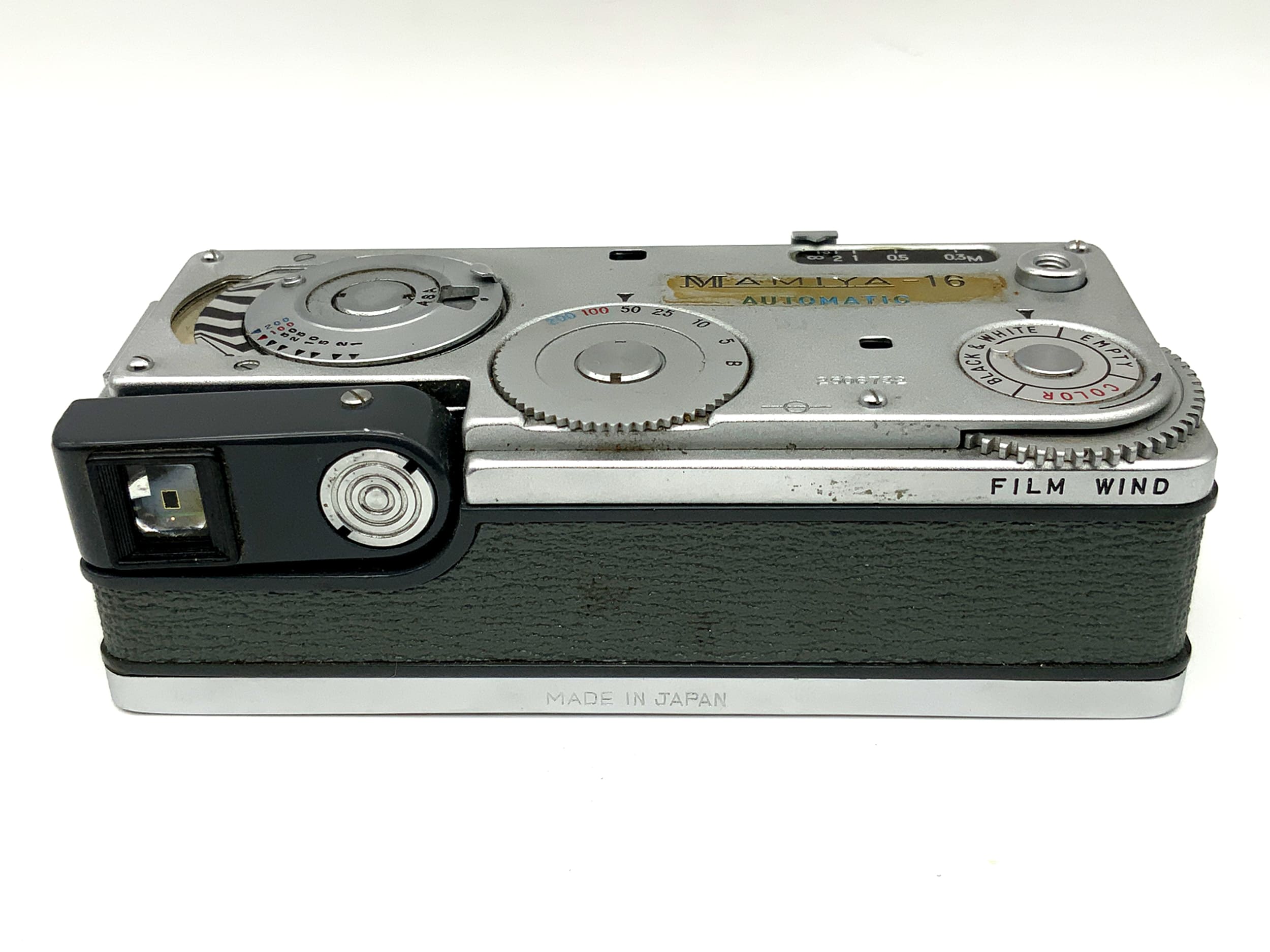 Appareil photo miniature automatique Mamiya 16 avec objectif Mamiya Sekor 25 mm 1:2.8