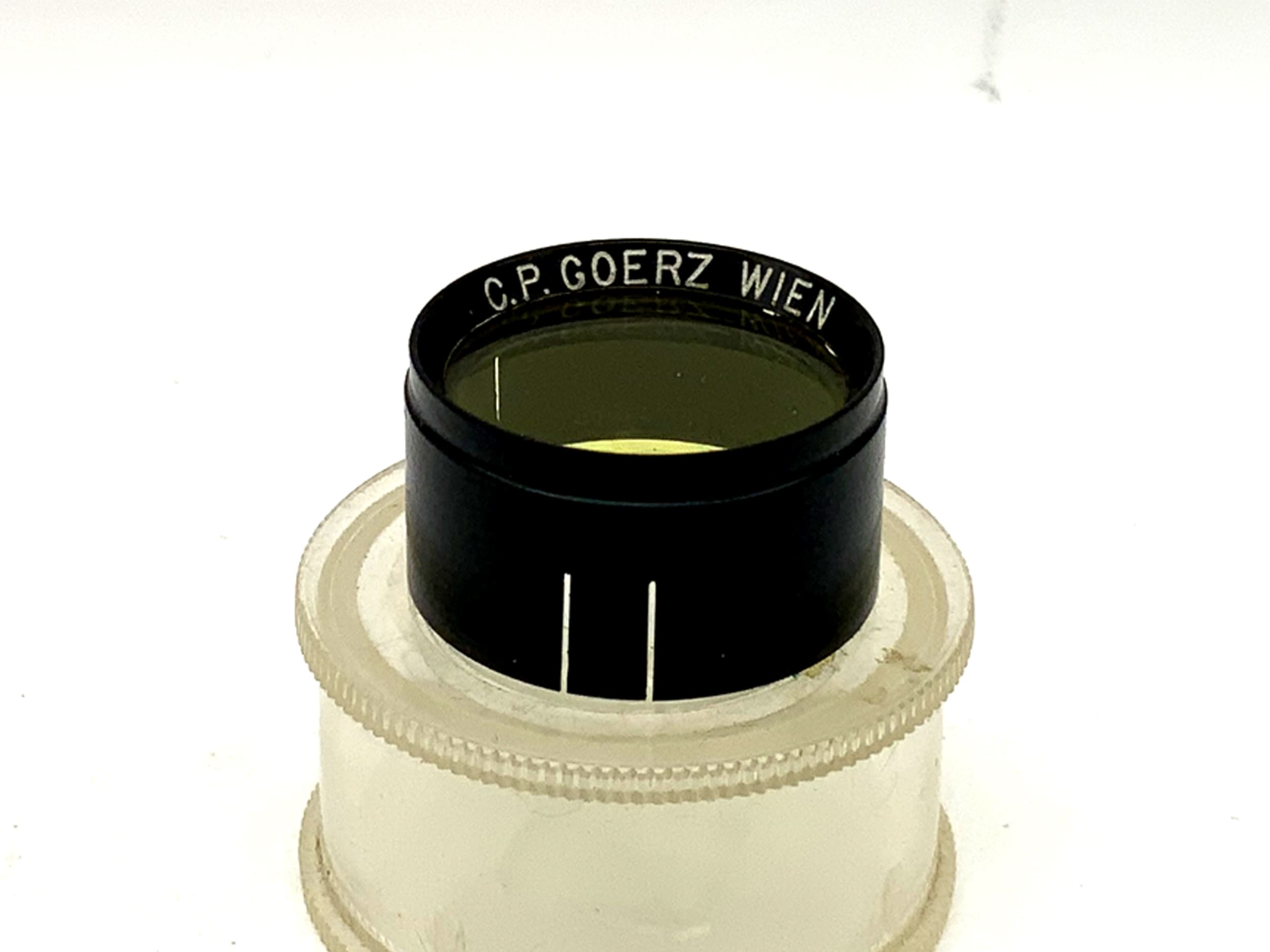 Filtre de couleur Goertz Vienna jaune clair Pantex 1, 21,5 mm