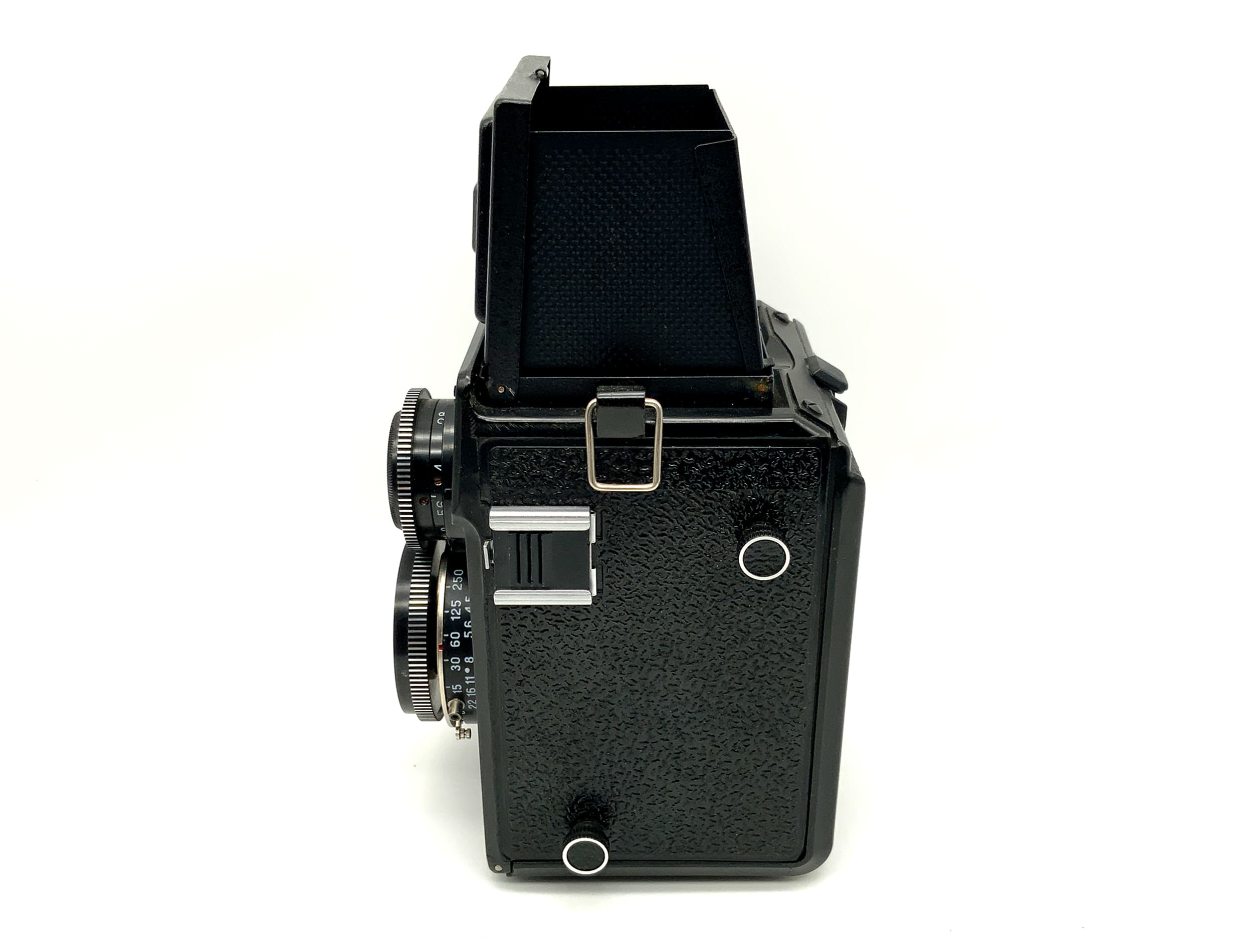 Lomo Lubitel 166B TLR with T-22 4.5/75 twin-lens reflex analog camera