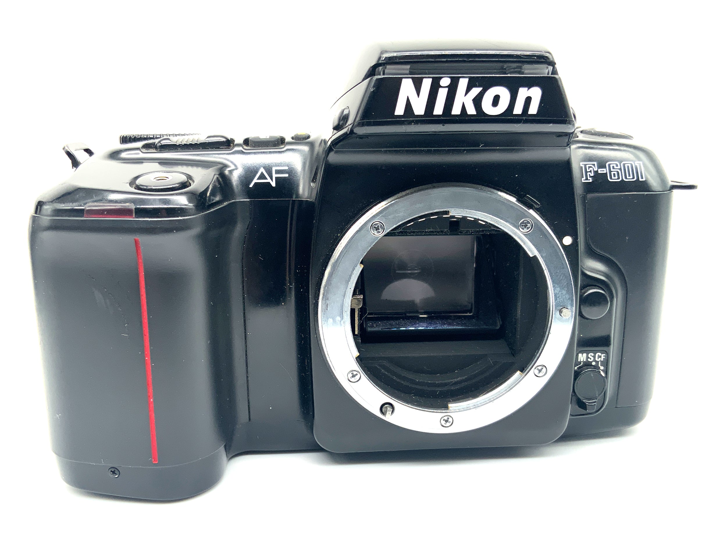 Nikon F-601 SLR Rückwand defekt! 35mm SLR analog Body (Nikon AF)
