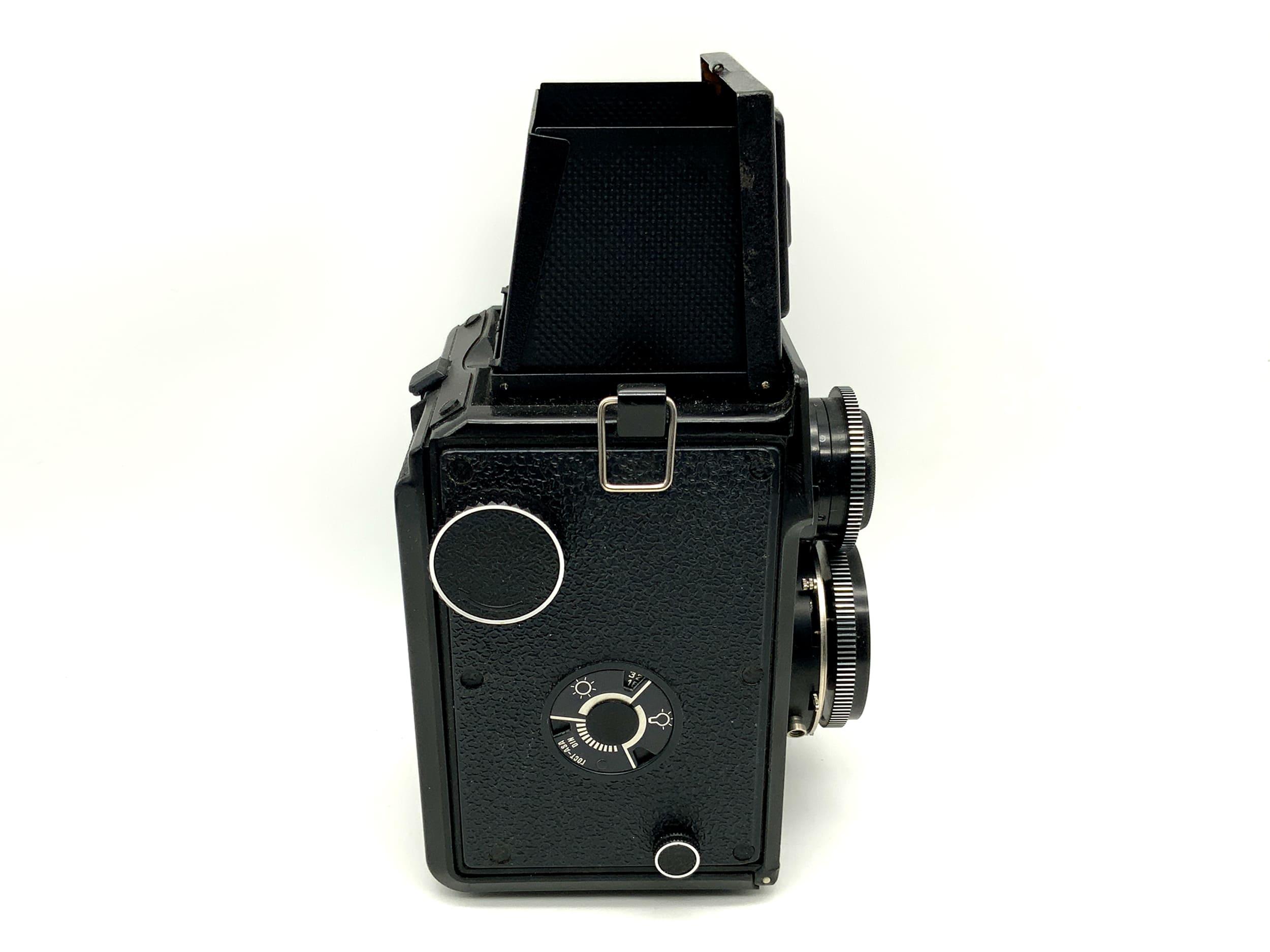 Lomo Lubitel 166B TLR with T-22 4.5/75 twin-lens reflex analog camera