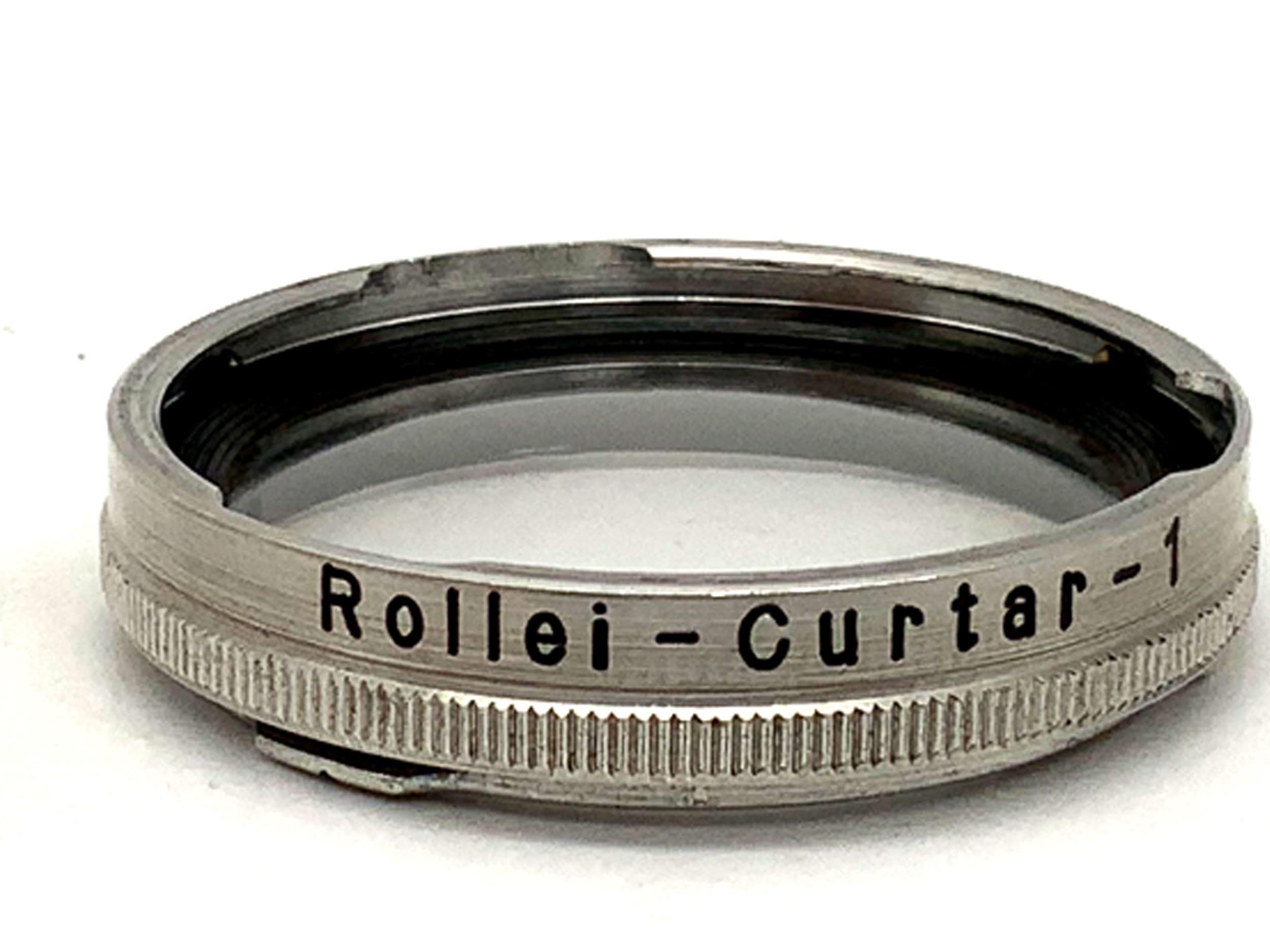 Objectif macro Rollei Curtar-1 pour Rolleiflex f/3.5, filtre Tessar/Xenar RI