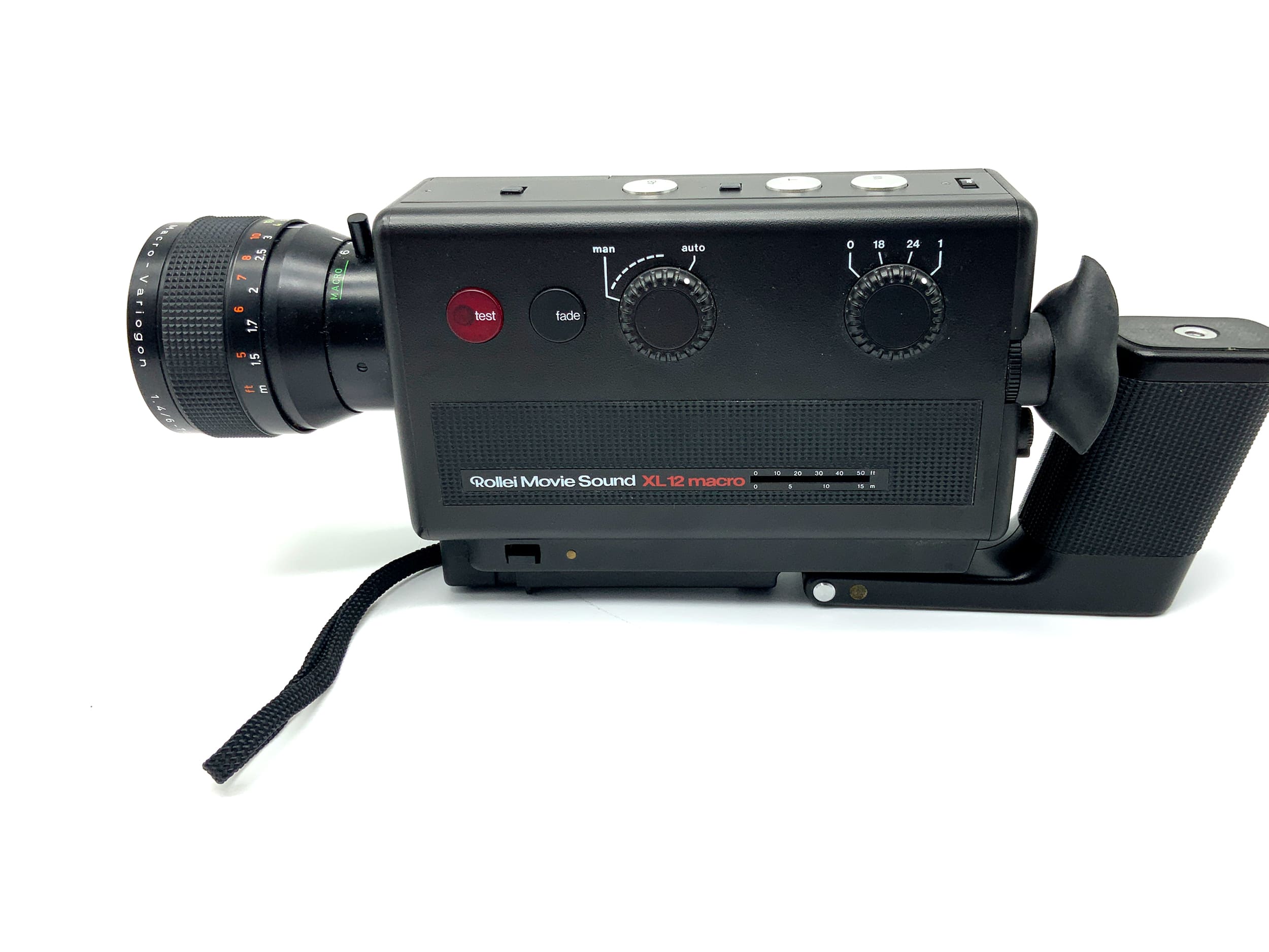 Rollei Movie Sound XL 12 macro film camera Macro-Variogon 6-70mm 1:1.4 Super 8