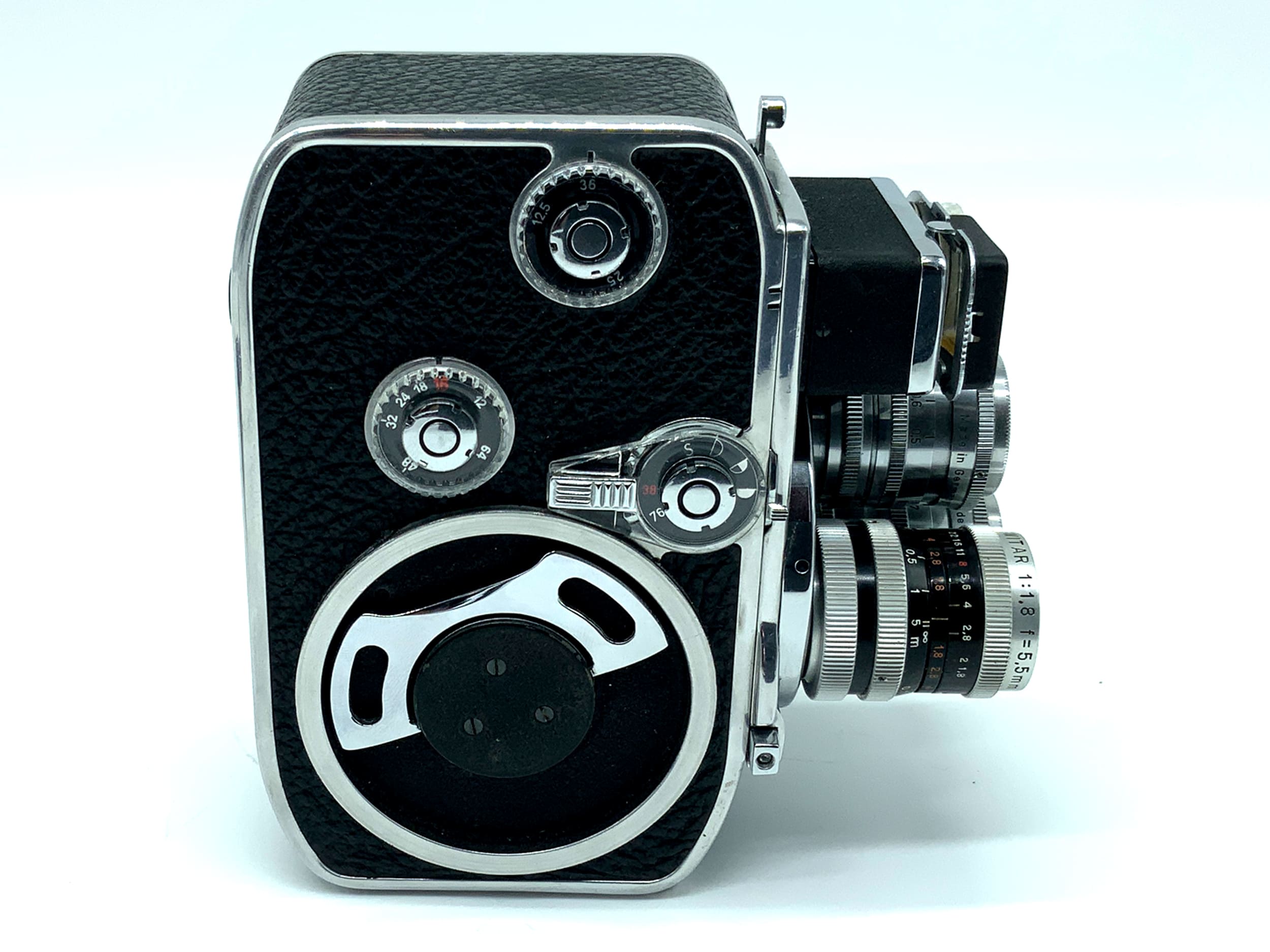 Caméra Bolex D8L avec Xenar Xenoplan Switar Super 8