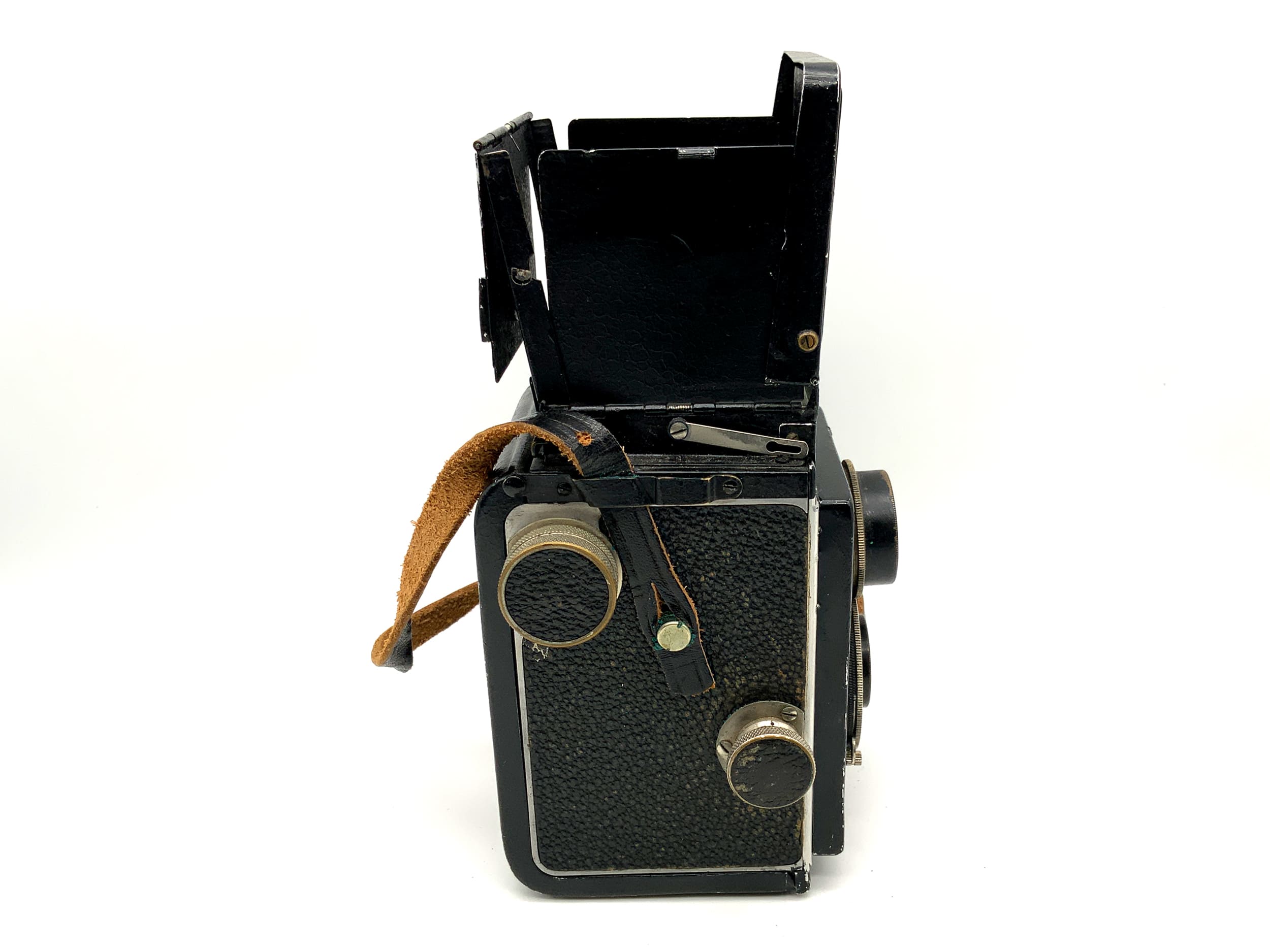 Rollei Rolleiflex I TLR avec objectif Tessar 1:4,5/7,5 cm Compur, appareil photo reflex bi-objectif argentique