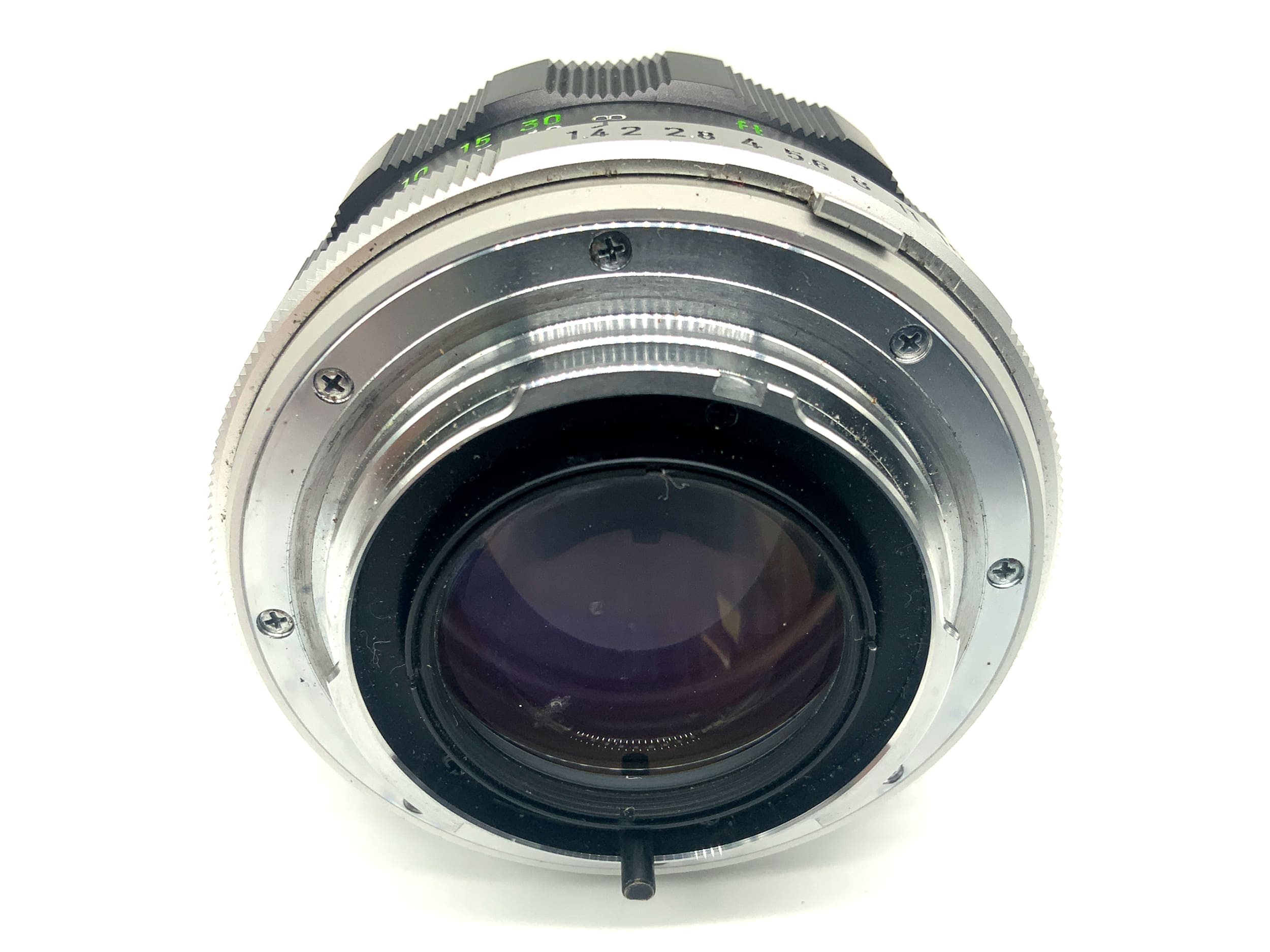 Minolta MC Rokkor-PF 58mm 1:1.4 Objektiv Festbrennweite (Minolta MD) Nebel!