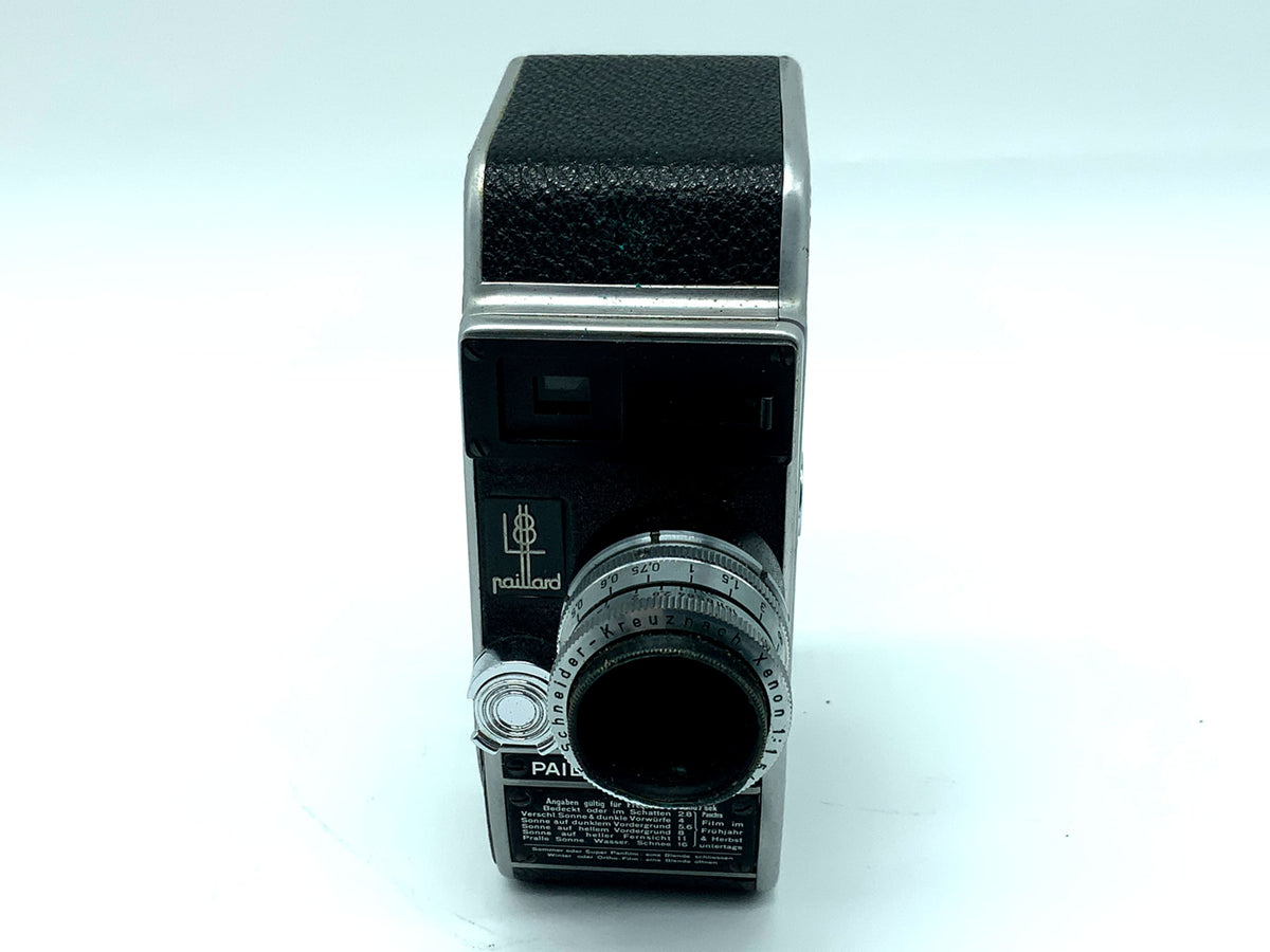 Kern Paillard Bolex L8 film camera Schneider Kreuznach Xenon 13mm 1:1.5 Super 8