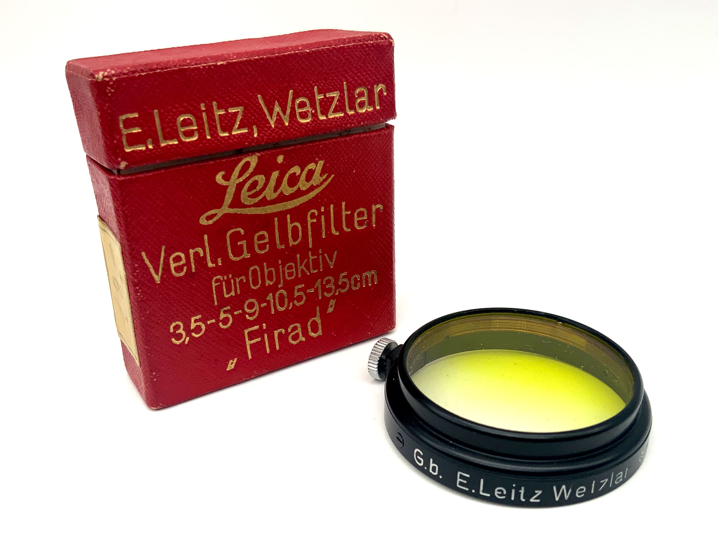 Leica Leitz Graduated Filter GB Yellow "Firad" Slip-On Filter 36mm M36
