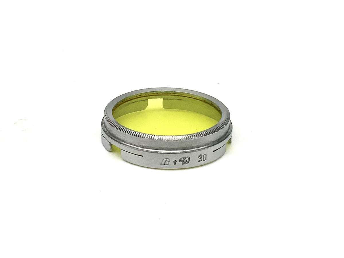Filtre couleur B+W jaune/jaune, filtre à clipser, filtre à enfiler 30 mm