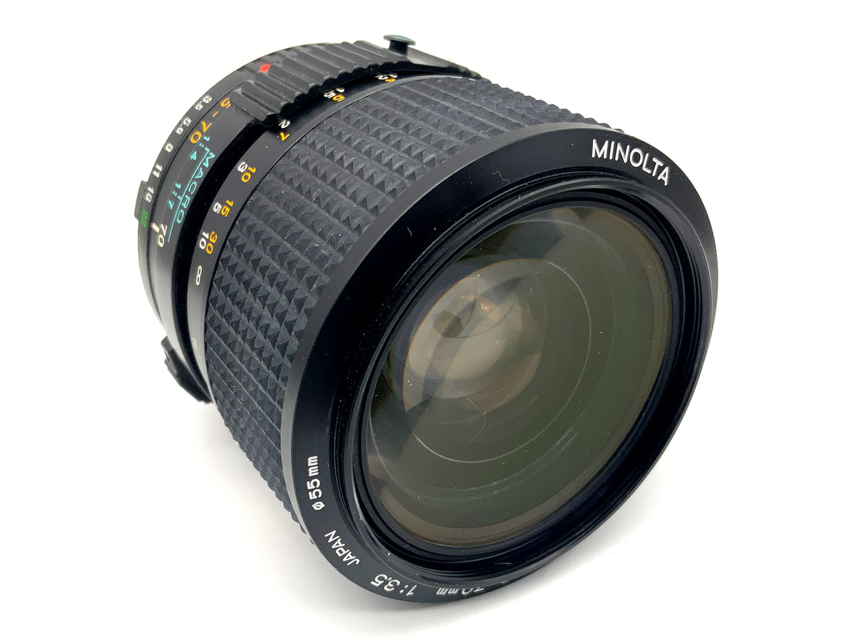 Minolta MD Zoom 35-70mm 1:3.5 Objektiv Macro Zoomobjektiv (Minolta MD) Pilz!