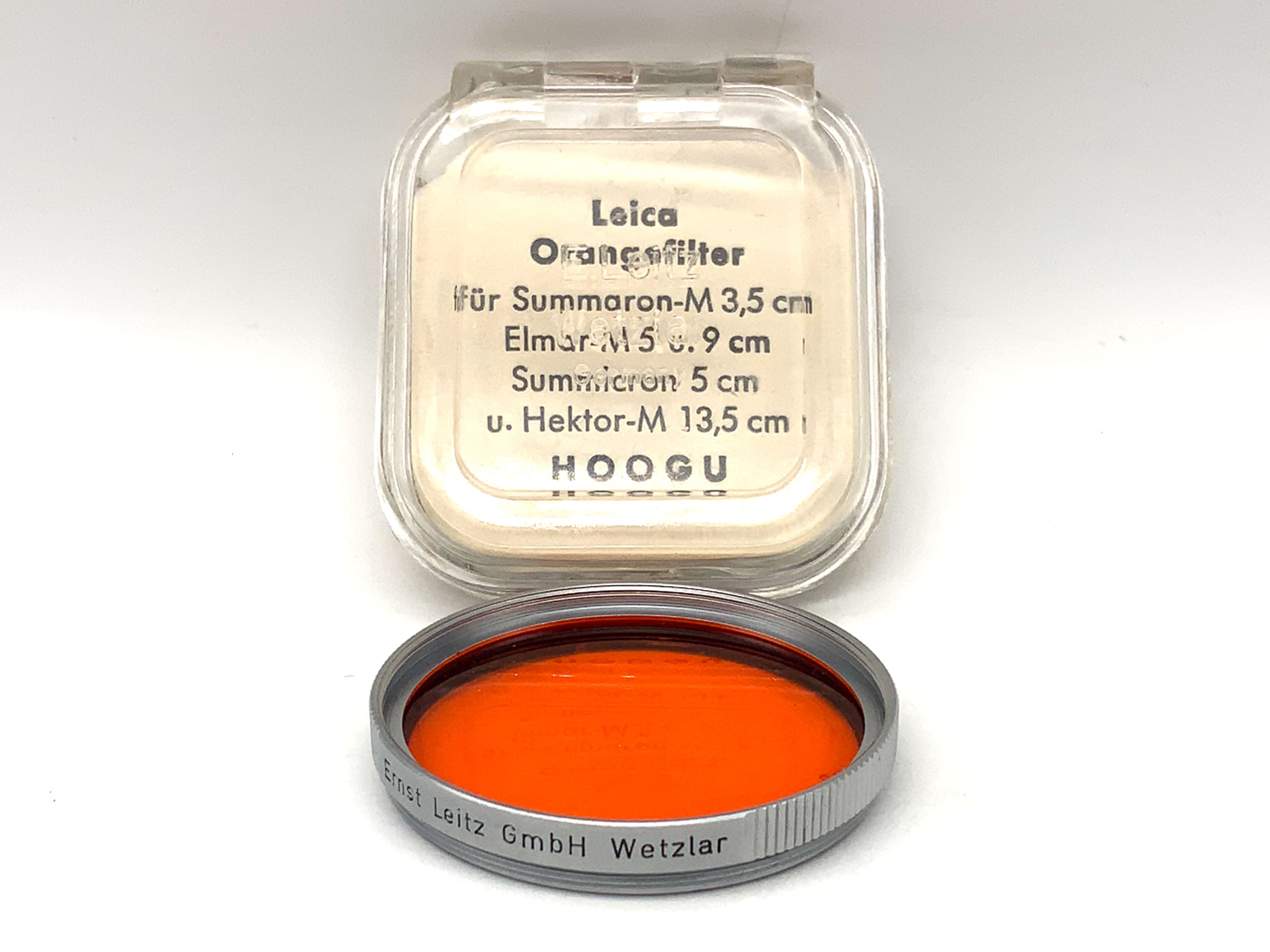 Leica Leitz Color Filter Or. Orange Chrome for Summaron-M 3.5cm 39mm M39