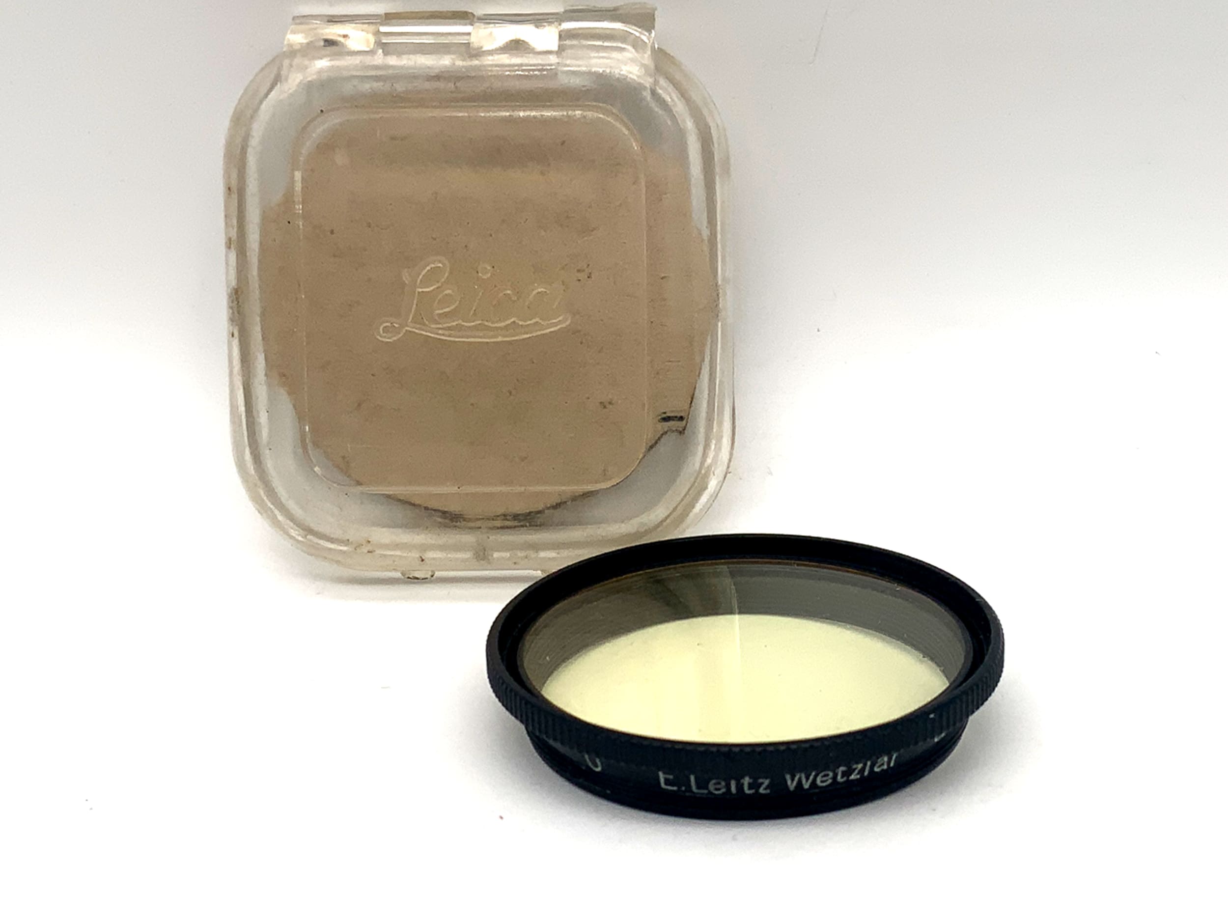 Leica Leitz Color Filter 0 Yellow Filter 36mm Circular Filter Thread M36