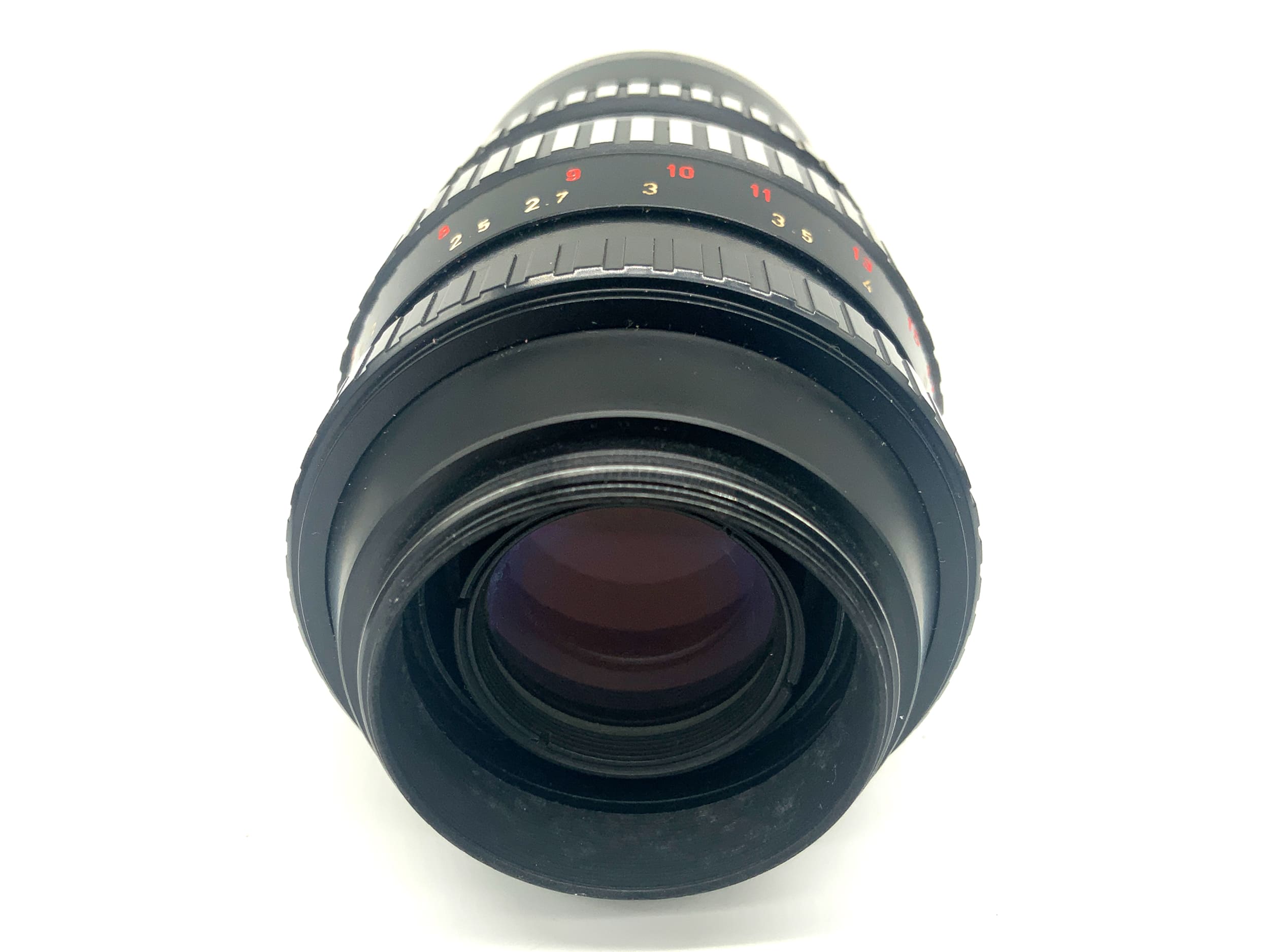 Pentacon 135mm 1:2.8 Objektiv 15 Blades Zebra Festbrennweite (M42)