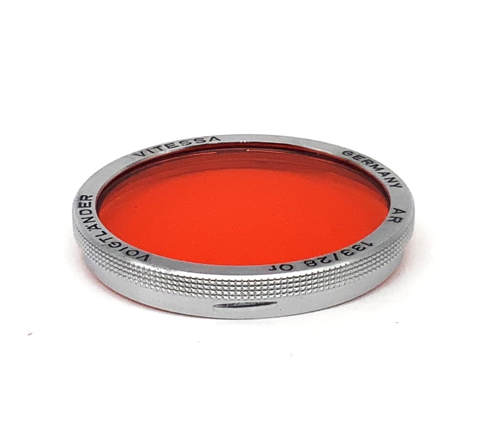 Voigtländer Orange Color Filter AR 133/28 Or Vitessa Circular Filter Thread
