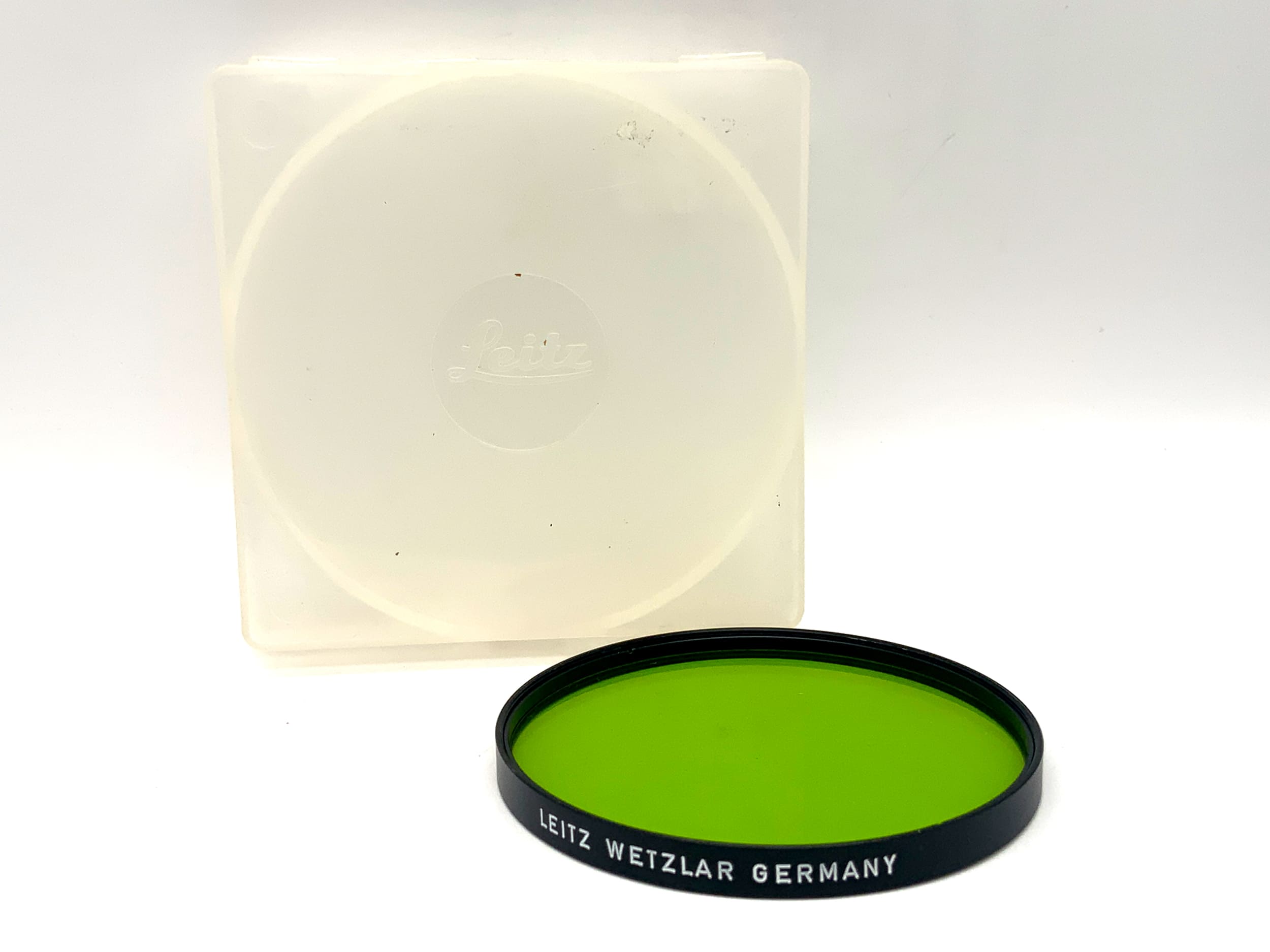 Filtre de couleur Leica Leitz GGr jaune-vert série 8 circulaire
