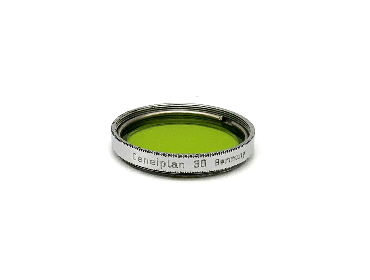 Filtre vert Ceneiplan, filetage circulaire de 30 mm