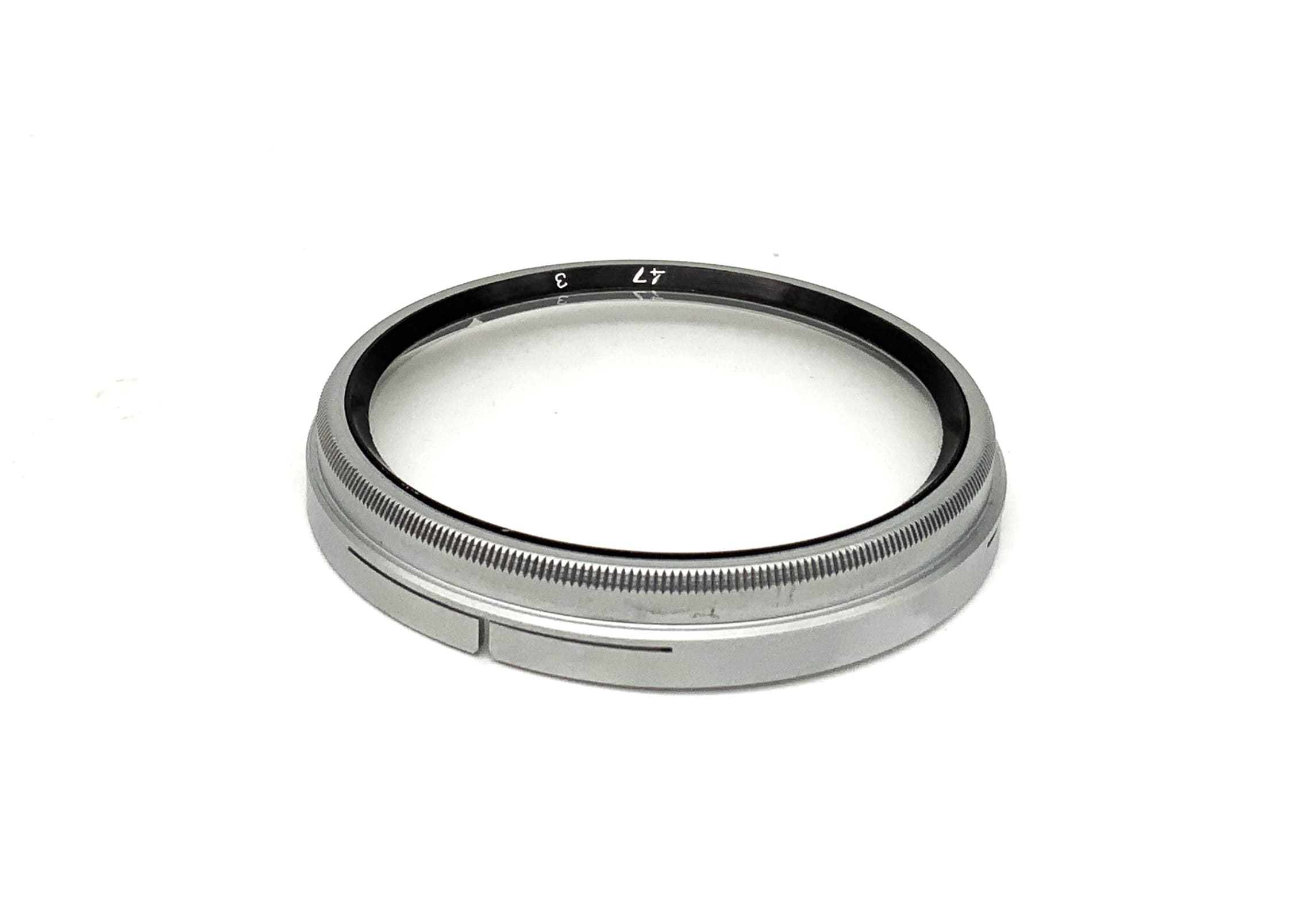 Objectif macro 3, filtre à enfiler, filetage circulaire de 47 mm