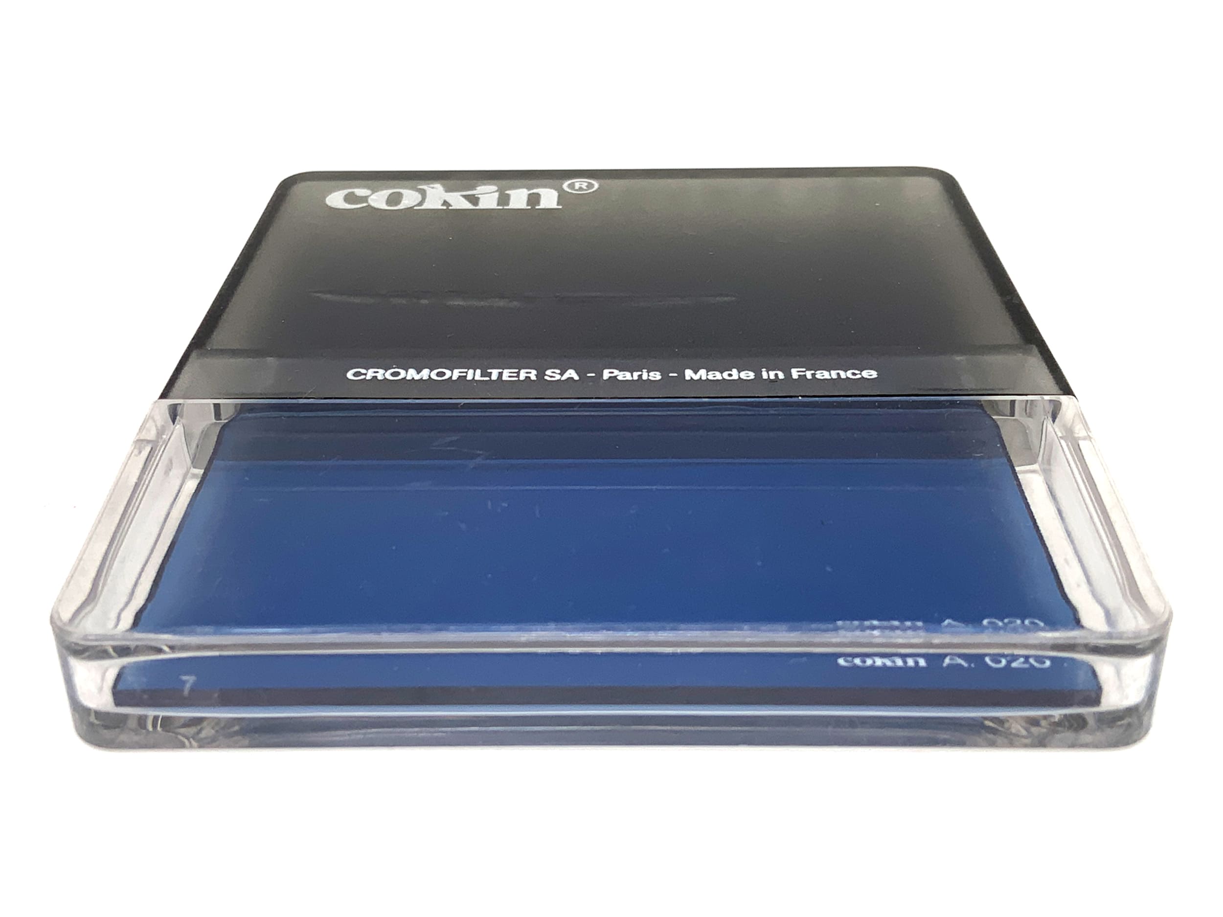 Filtre Cokin Cromofilter SA Coef.+2 Bleu (80A) A020 ​​Série de filtres A Rectangulaire