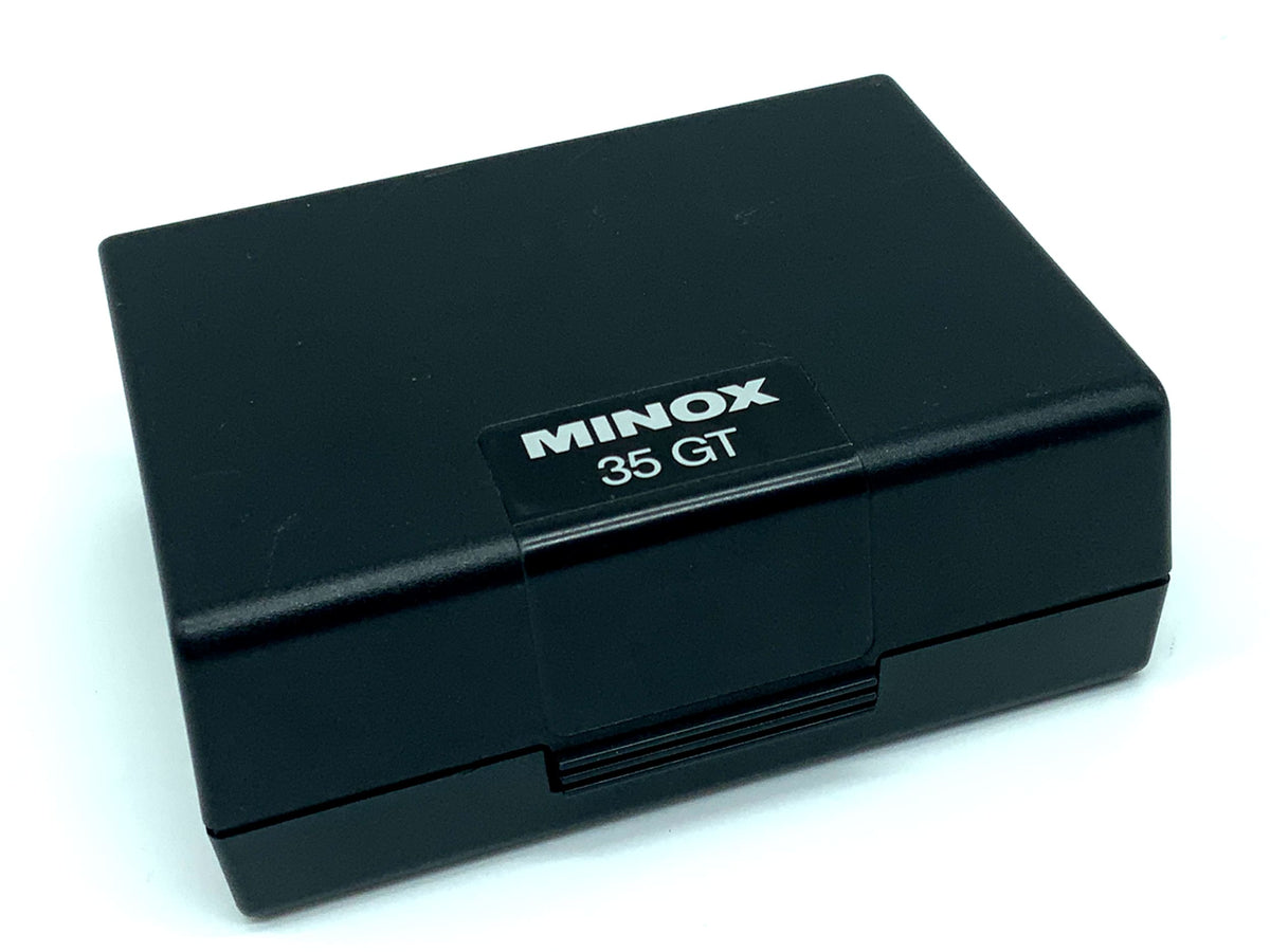 Étui rigide noir vide pour appareil photo Minox 35 GT Ready Case