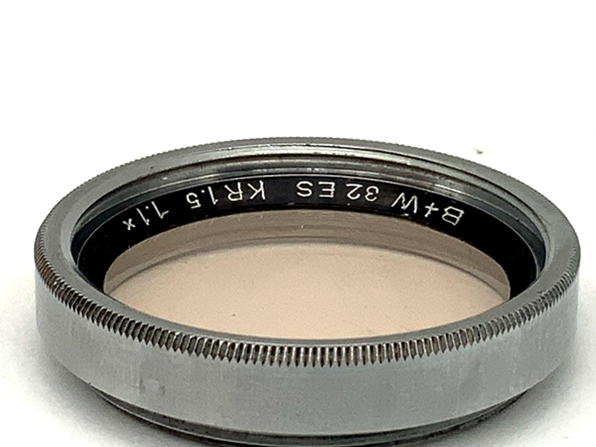 Filtre de correction B+W 32ES KR1.5 1,1x, filetage circulaire de 32 mm