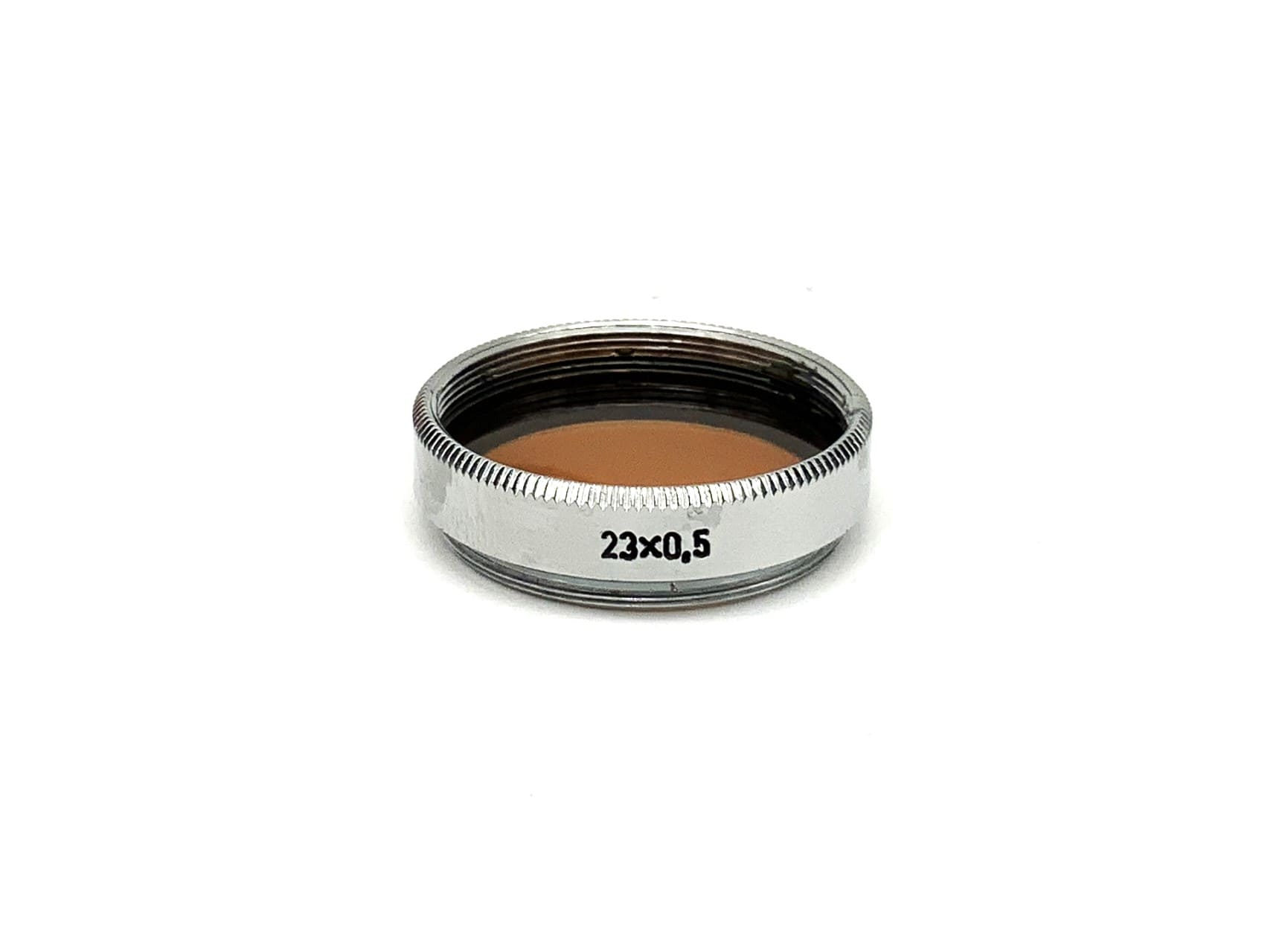 Filtre correcteur 23 x 0,5, filetage circulaire de 23 mm