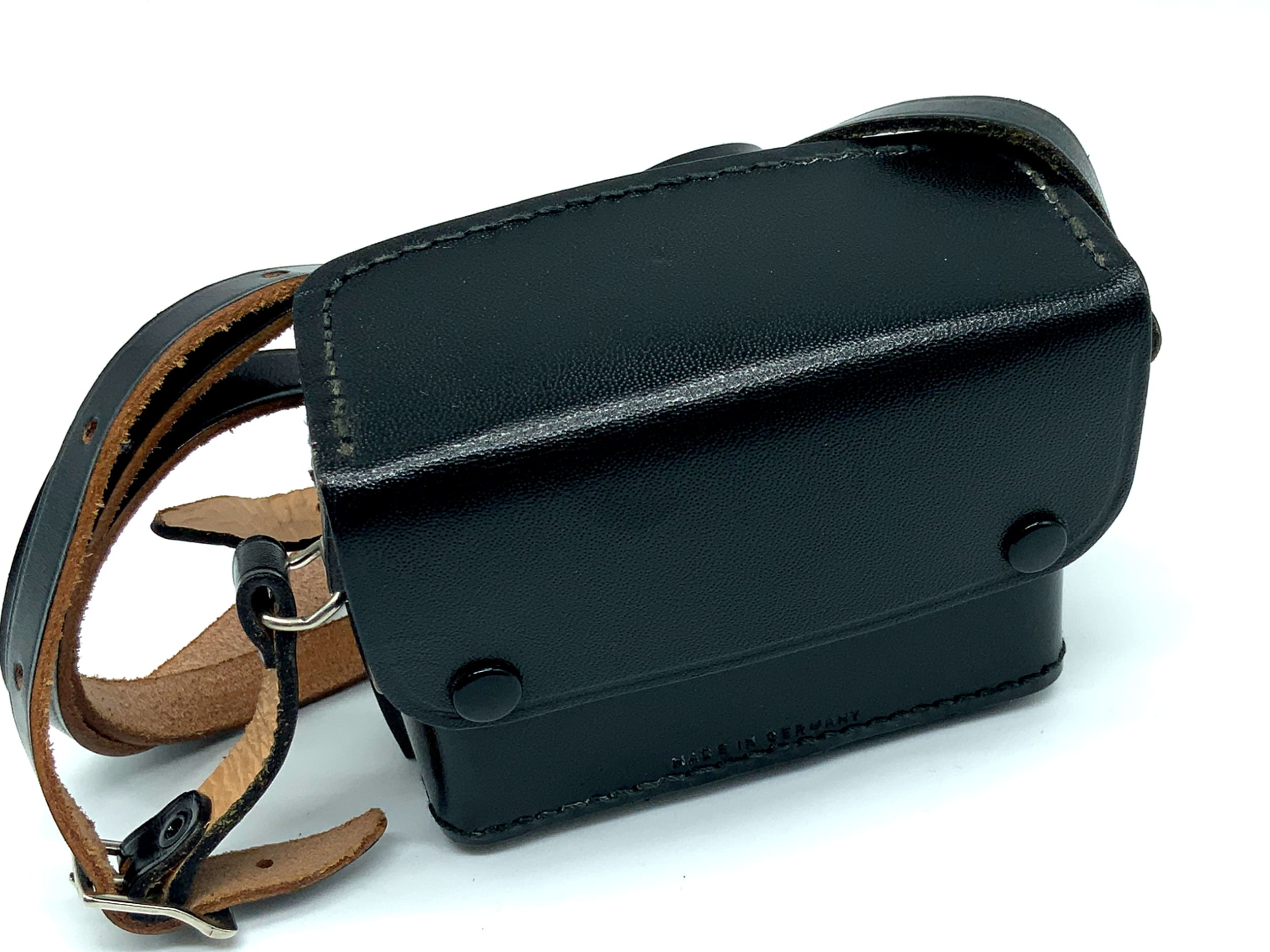 Étui en cuir noir pour Rollei 35S et 35SE, compatible avec les appareils photo Rollei 35S et 35SE.