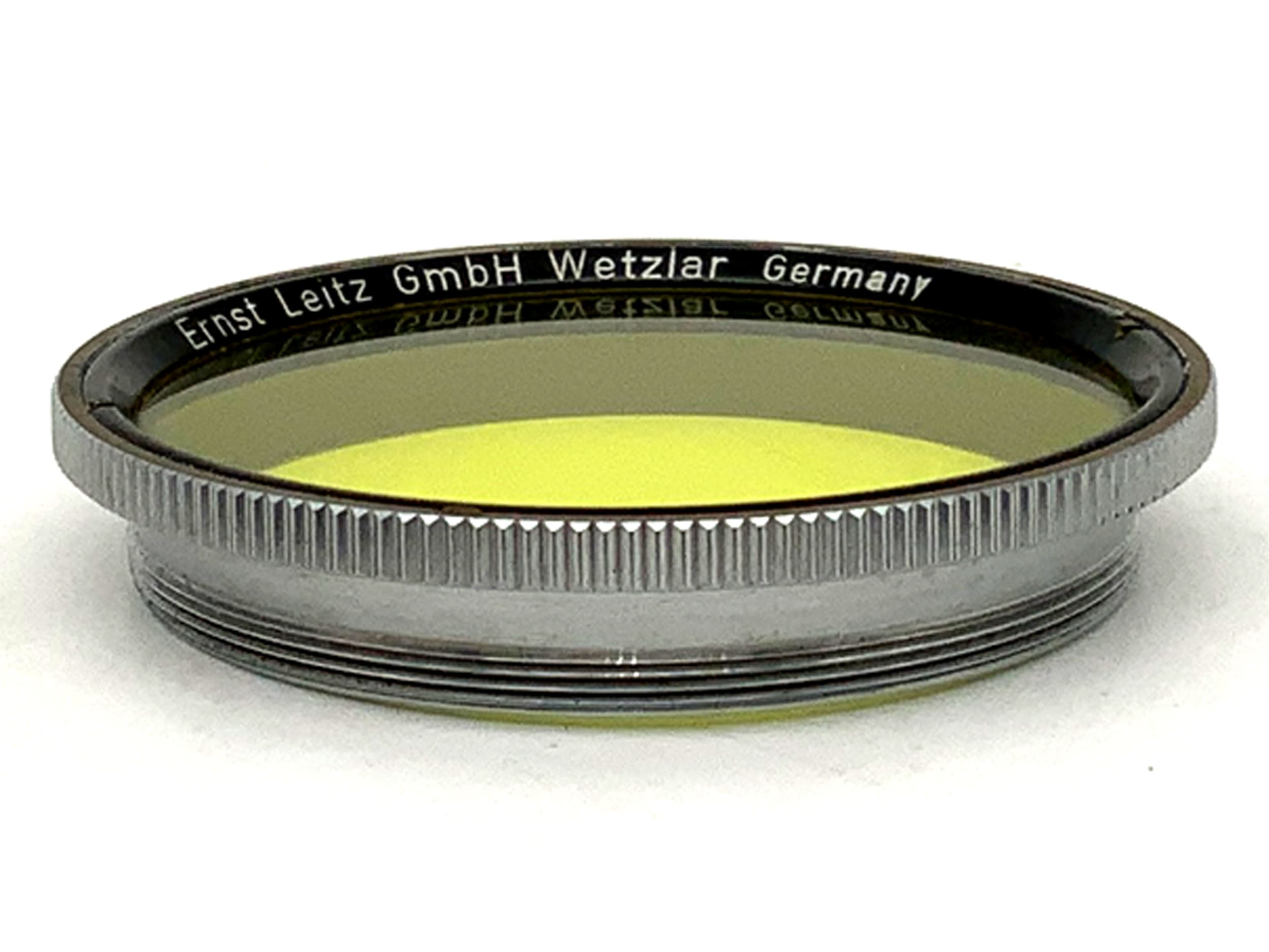 Filtre jaune Leica Leitz Summitar 1, filtre chromé GBWOO 36 mm