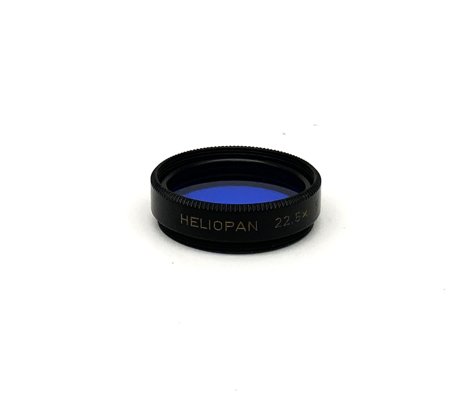 Filtre de couleur Heliopan 22,5 x 0,5 bleu/bleu B 12 3x -1,5, filetage 22,5 mm