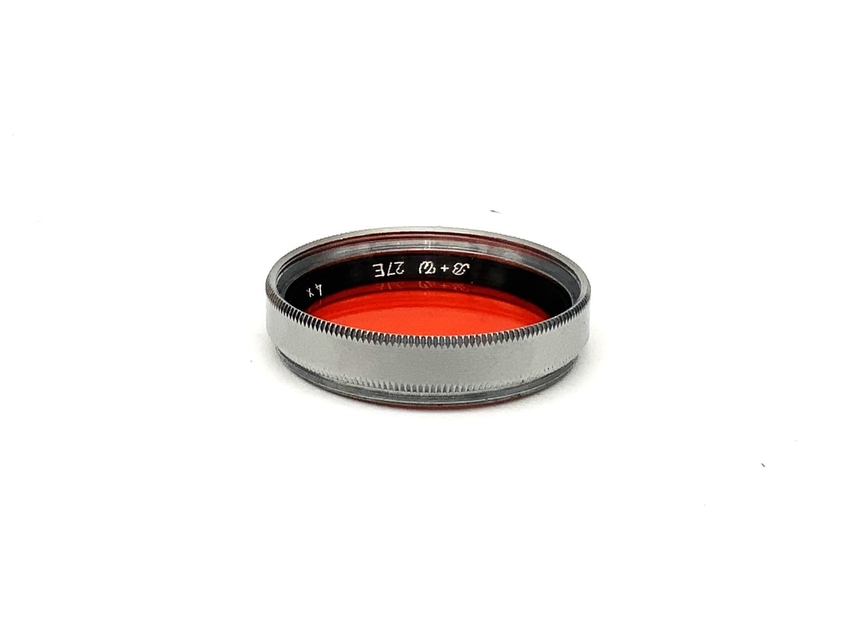 Filtre de couleur B+W 27E Orange, lot de 4, filetage circulaire de 27 mm