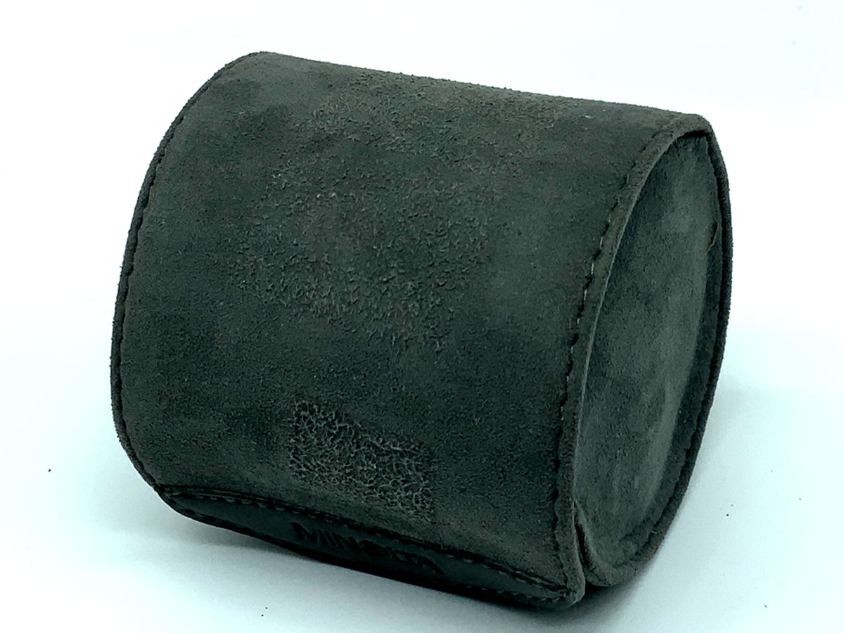 Étui souple gris pour objectif Minolta AF 2x Tele Converter APO.