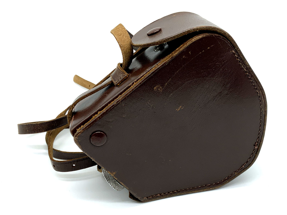 Sacoche rigide en cuir marron pour appareil photo Bolex L8 Ready Bag