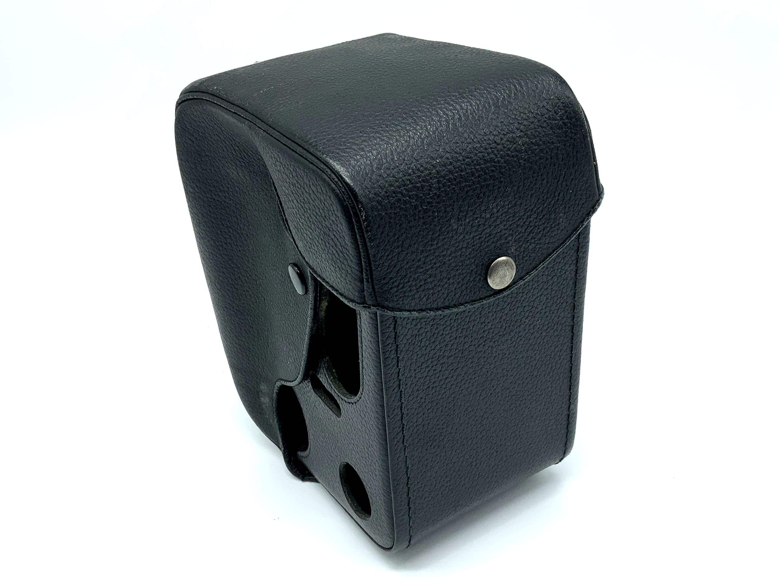 Étui rigide en cuir noir pour Mamiya C330 Ready, compatible TLR.