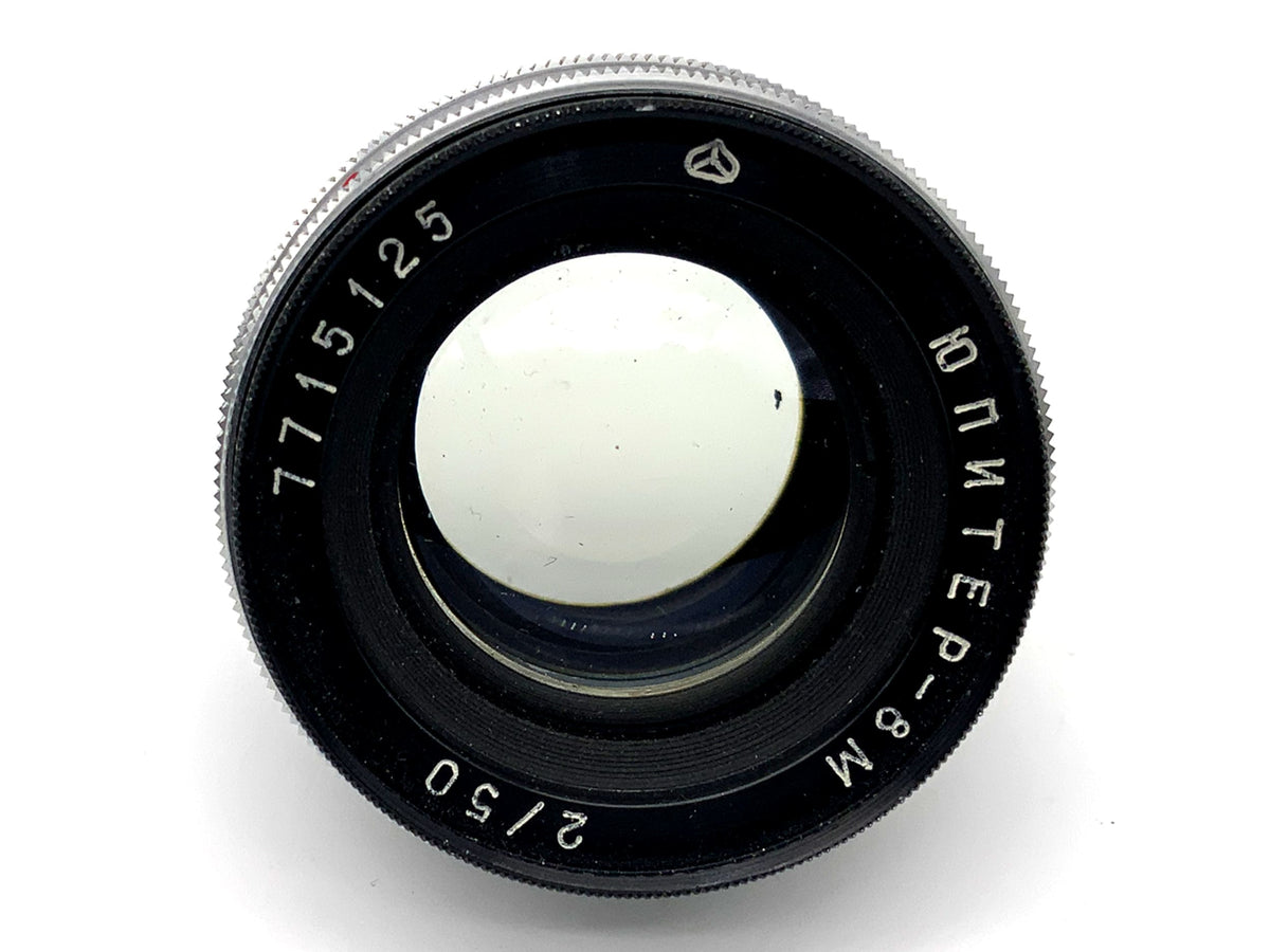 KMZ Jupiter-8M 50mm 1:2 Objektiv Festbrennweite (Contax RF)