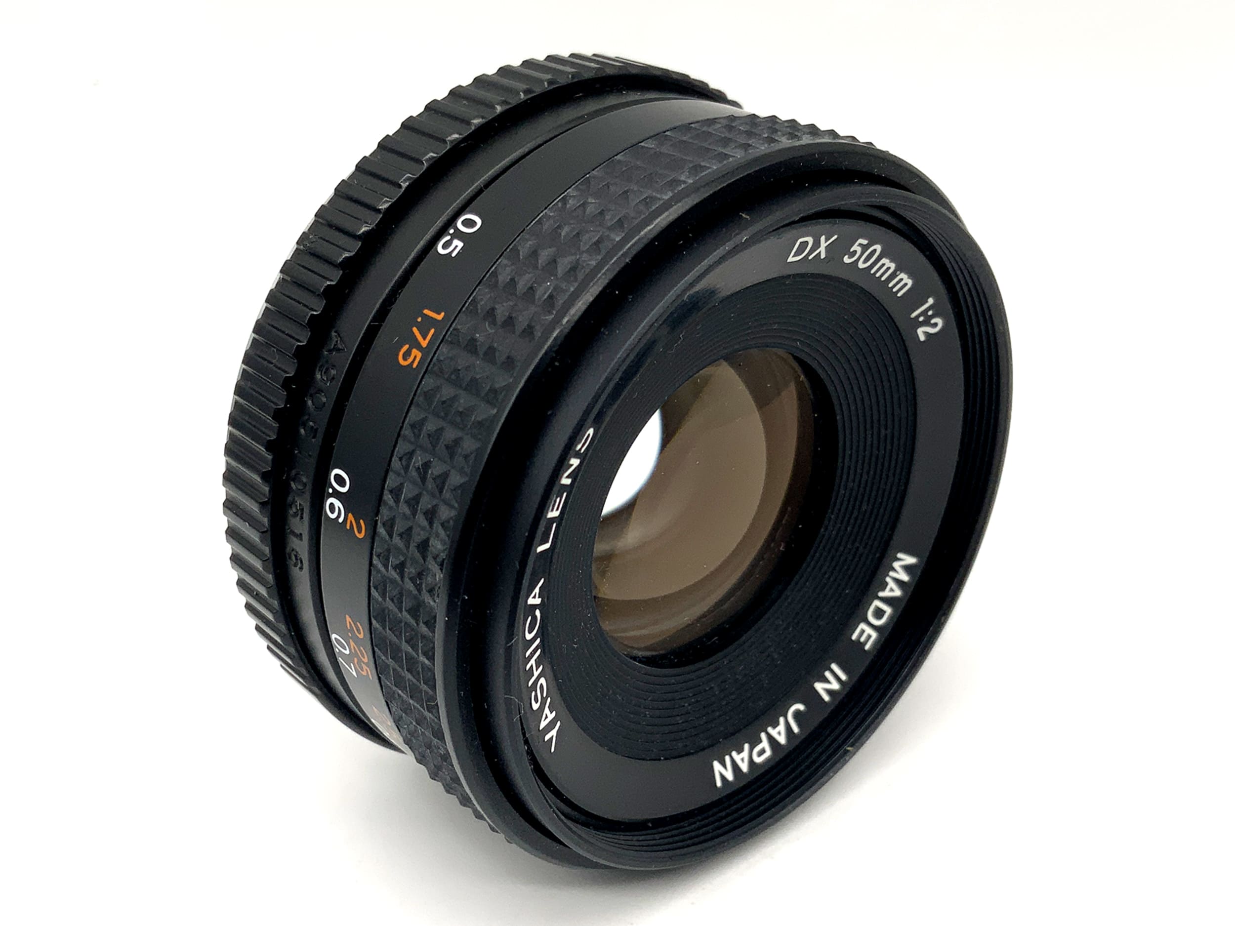 Yashica 50mm 1:2 lens DX prime lens (Yashica/Contax)