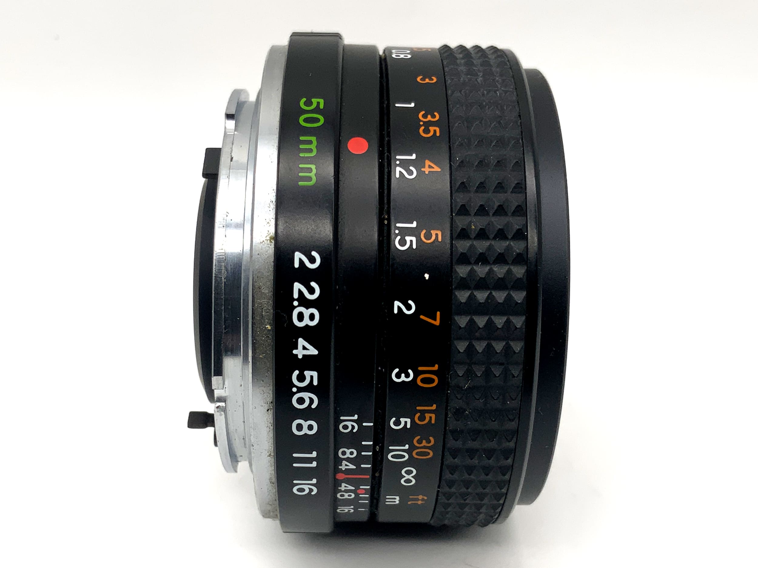 Objectif Yashica 50 mm 1:2 DX à focale fixe (Yashica/Contax)