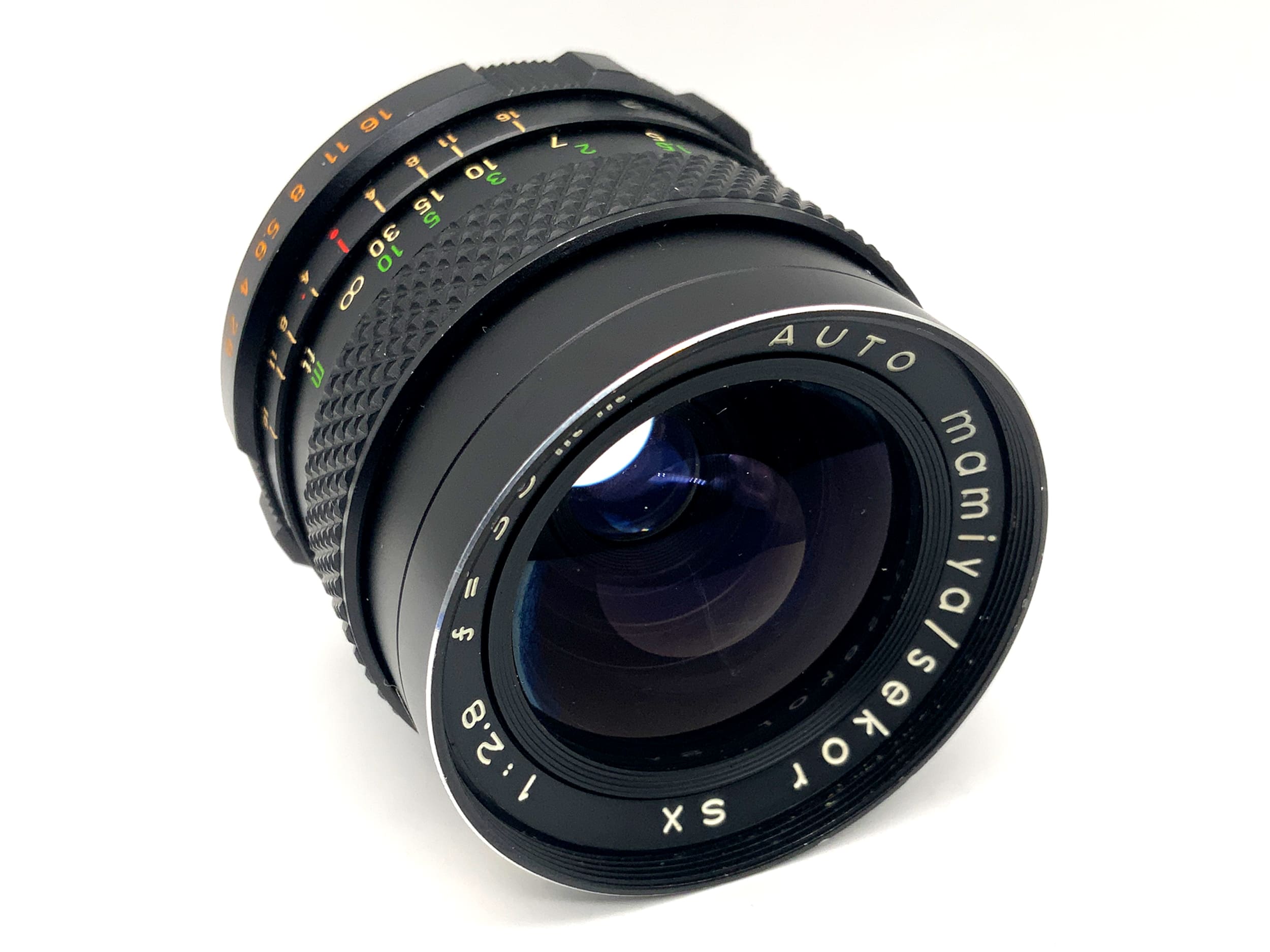 Mamiya 35mm 1:2.8 lens Sekor SX Auto prime lens (M42)