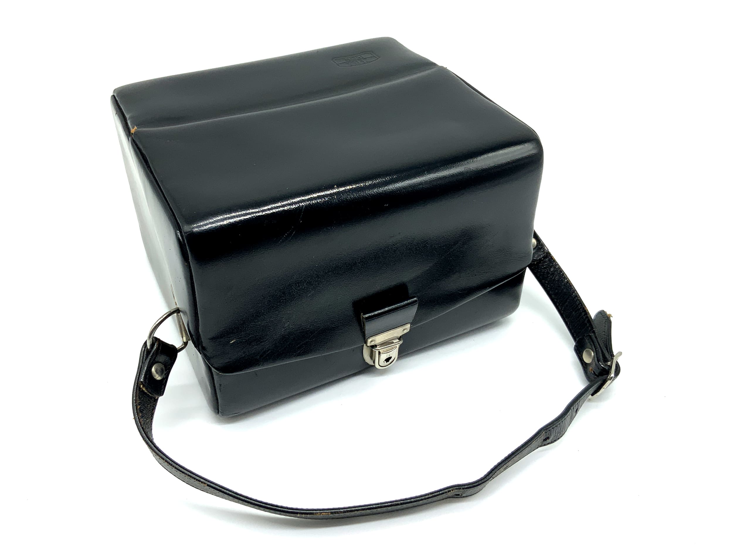 Étui en cuir noir pour appareil photo Zeiss Ikon 23.0203 Ready Case. Sacoche pour appareil photo.