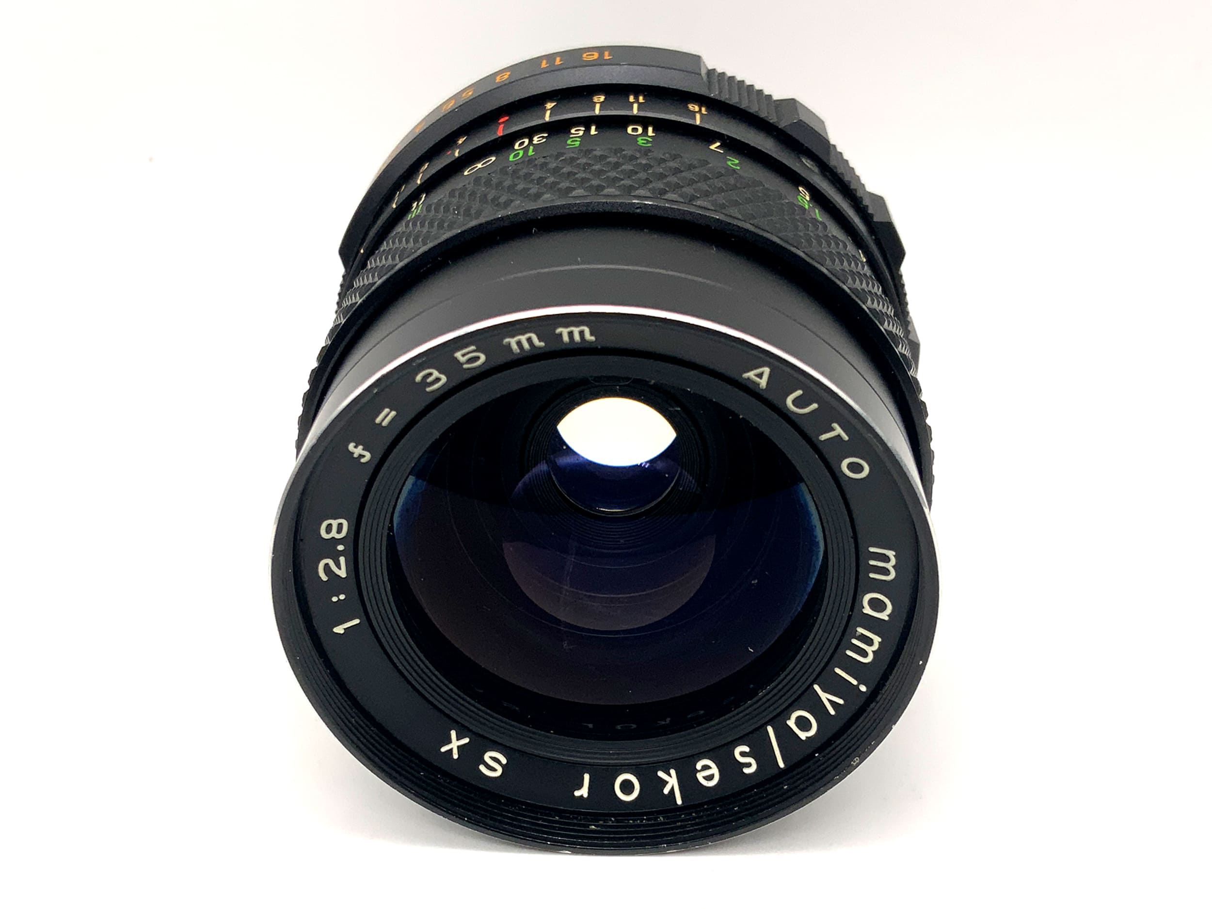 Objectif Mamiya 35 mm 1:2.8, objectif Sekor SX Auto à focale fixe (M42)