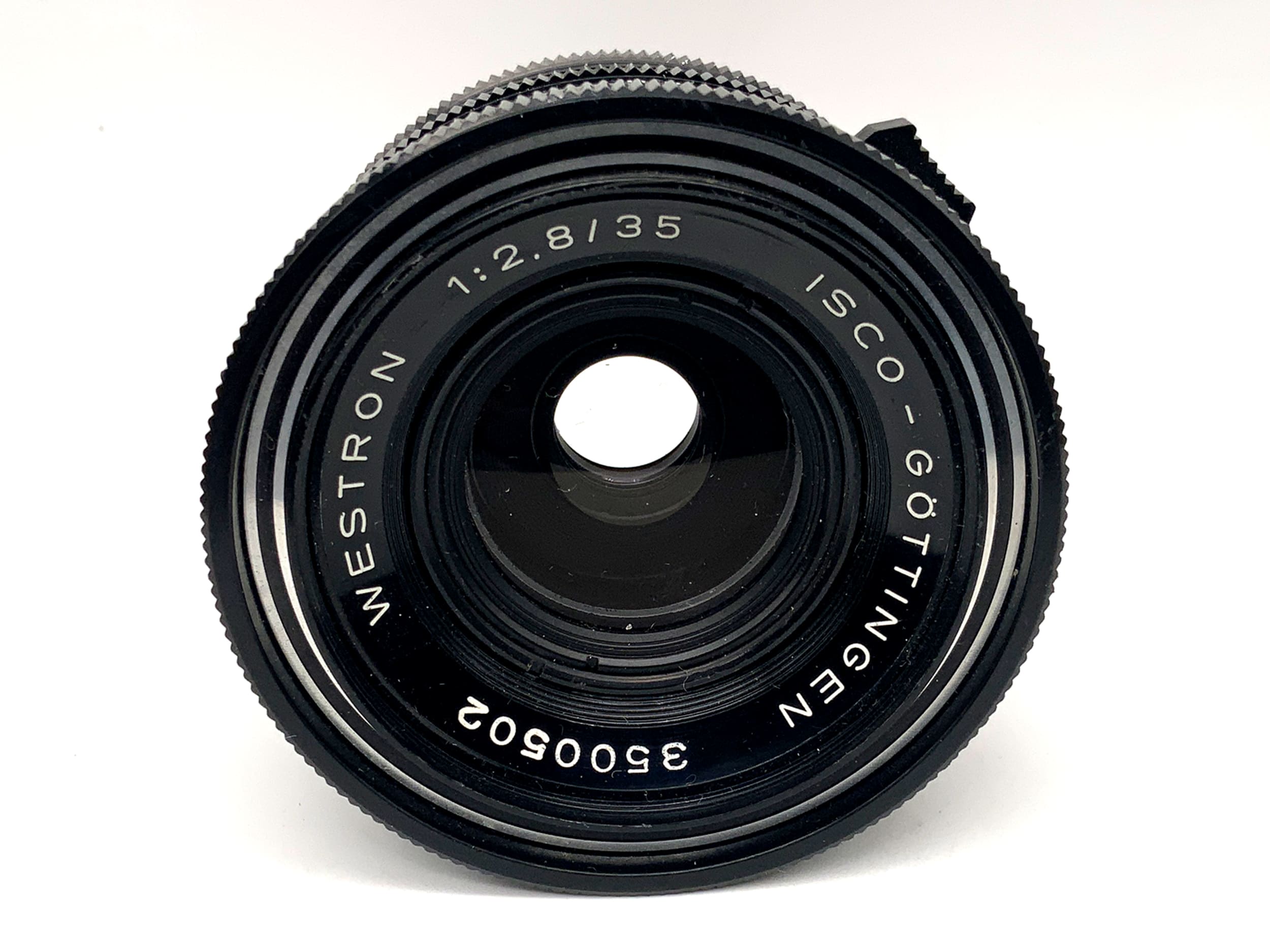 Isco Göttingen 35mm 1:2.8 lens Westron prime lens (M42)