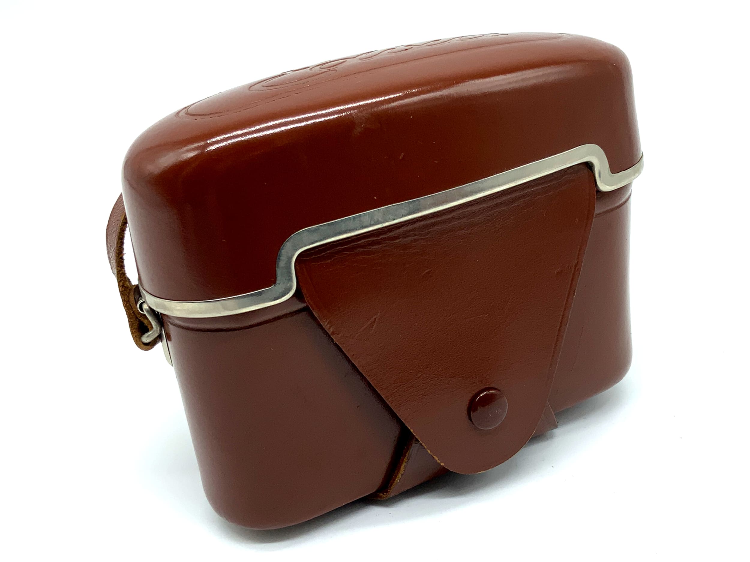 Sac Wirgin Edixa-Mat Reflex CL Ready, étui en cuir marron