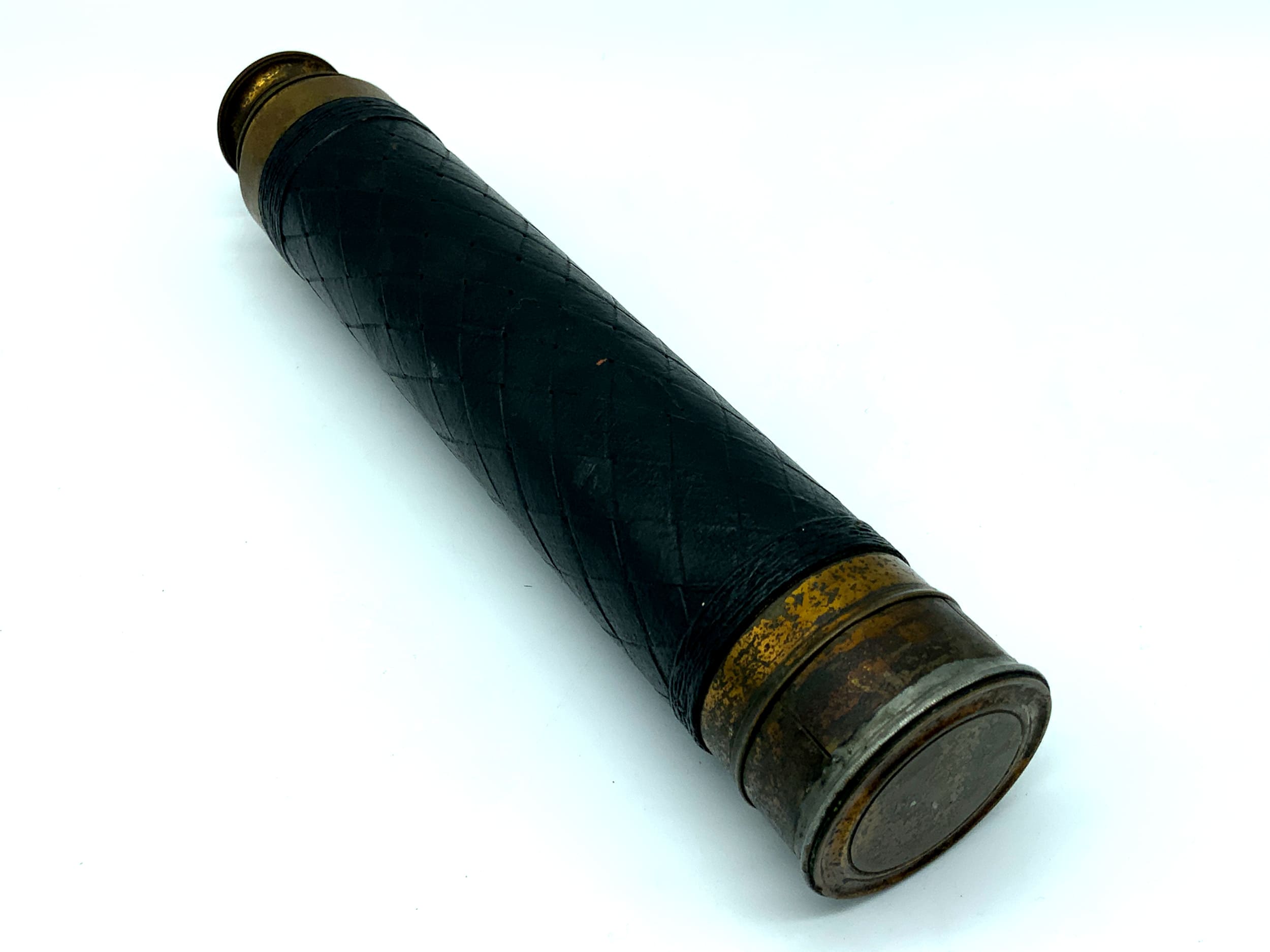 télescope, jumelles et monoculaire en laiton ancien