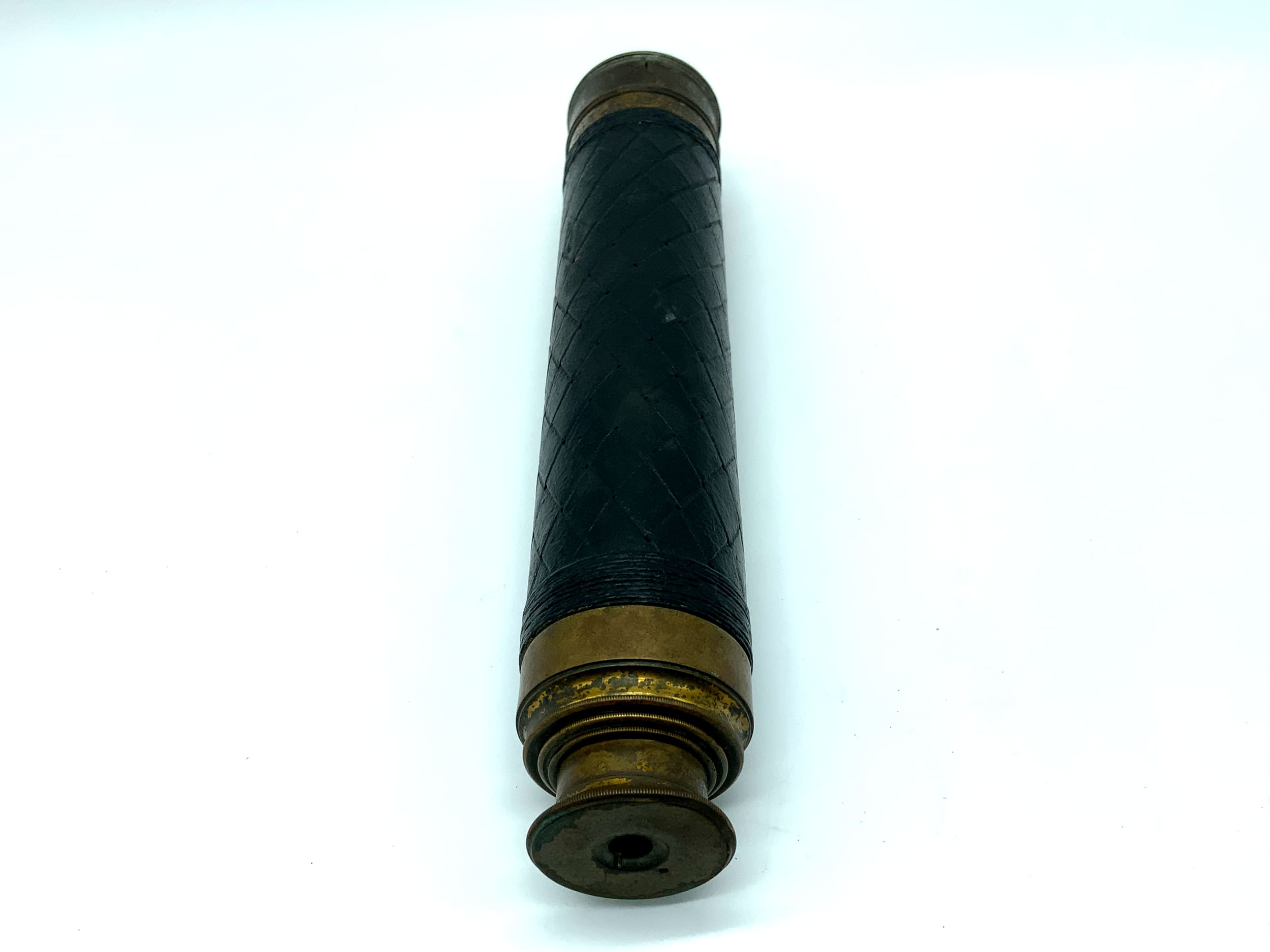 télescope, jumelles et monoculaire en laiton ancien